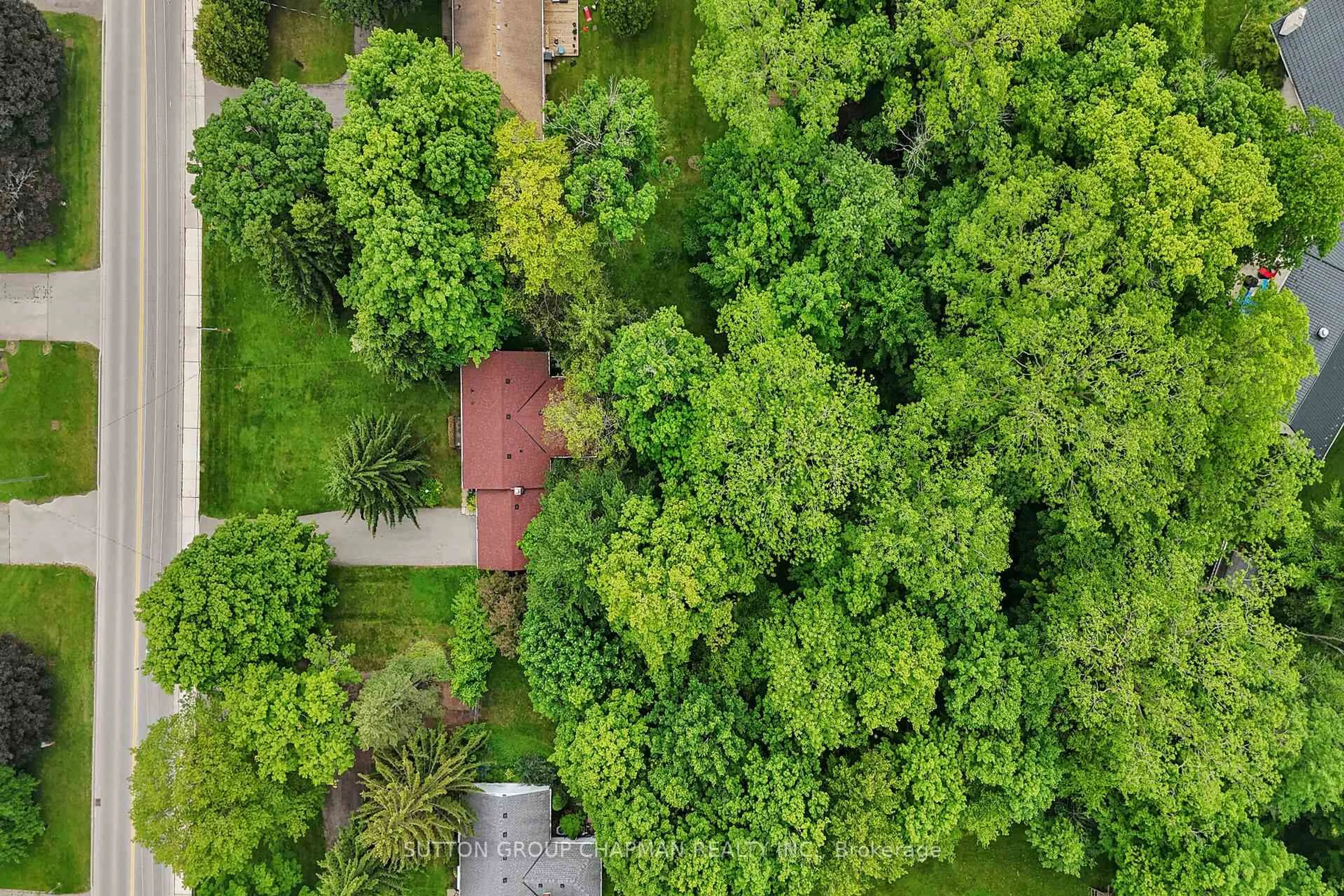A pic from outside/outdoor area/front of a property/back of a property/a pic from drone, forest/trees view for 227 Centennial Ave, Central Elgin Ontario N5R 5B4