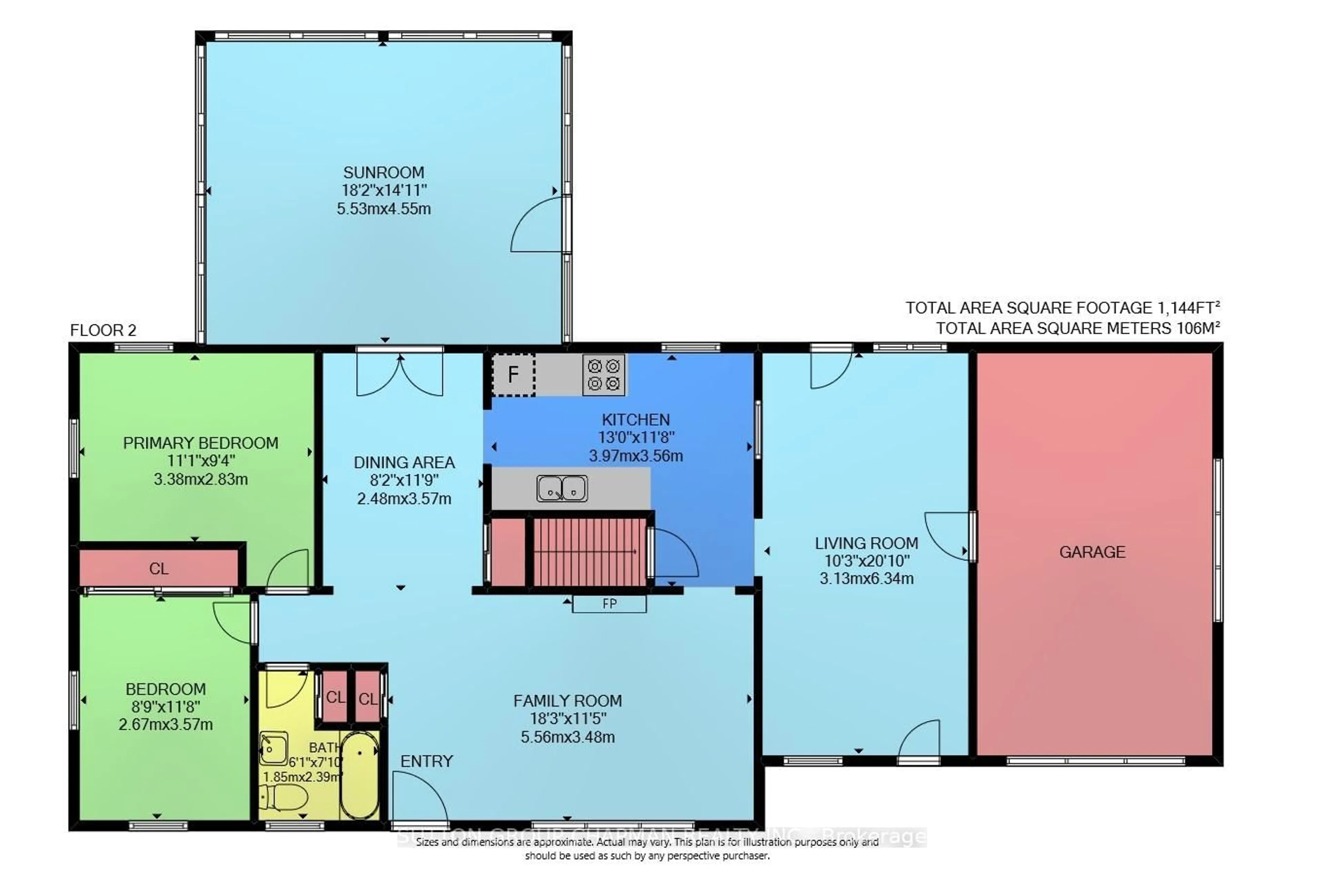 Floor plan for 227 Centennial Ave, Central Elgin Ontario N5R 5B4