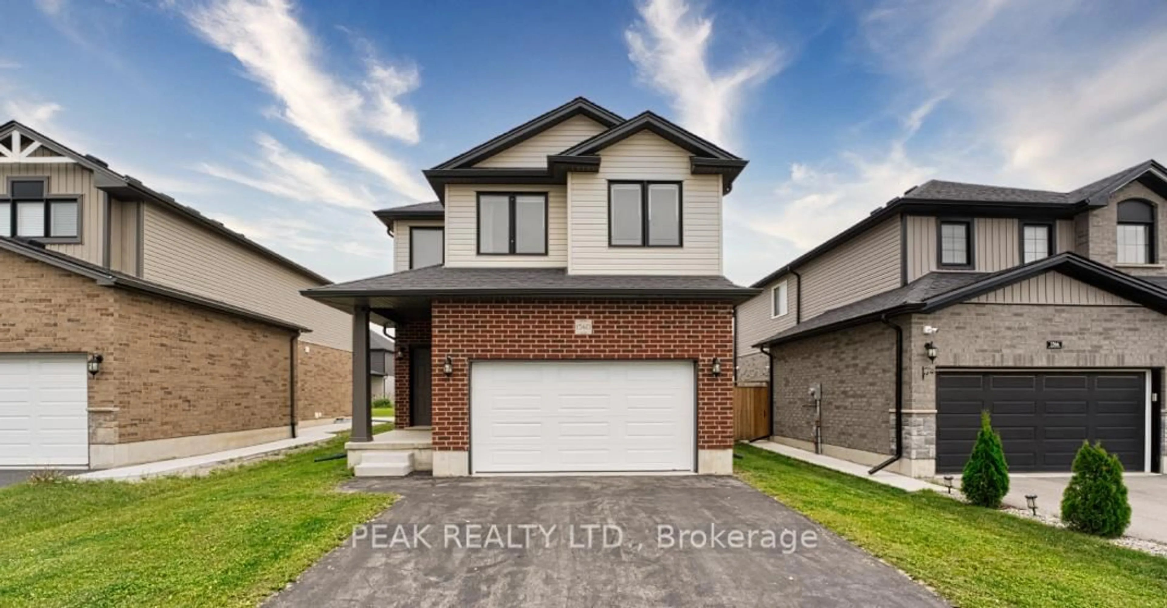 Home with brick exterior material, street for 1560 Applerock Ave, London North Ontario N6G 0X5