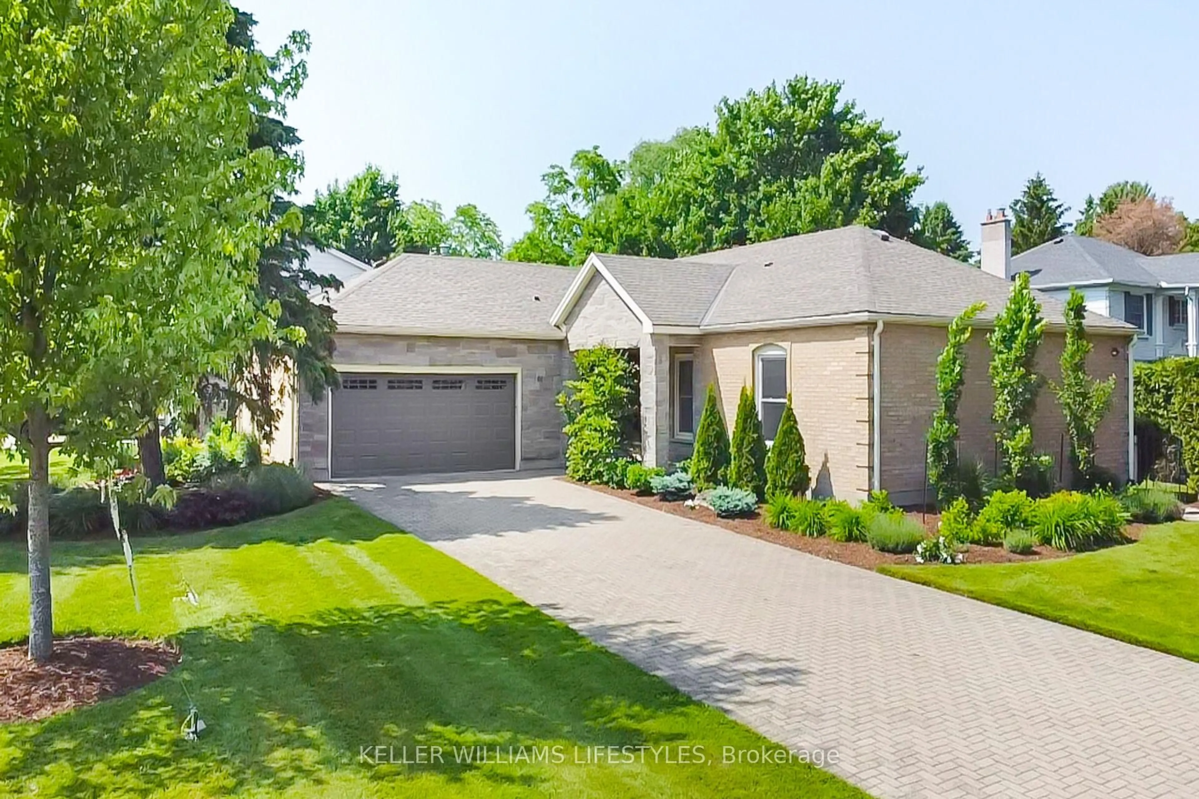 Home with brick exterior material, street for 61 Shavian Blvd, London North Ontario N6G 2P4