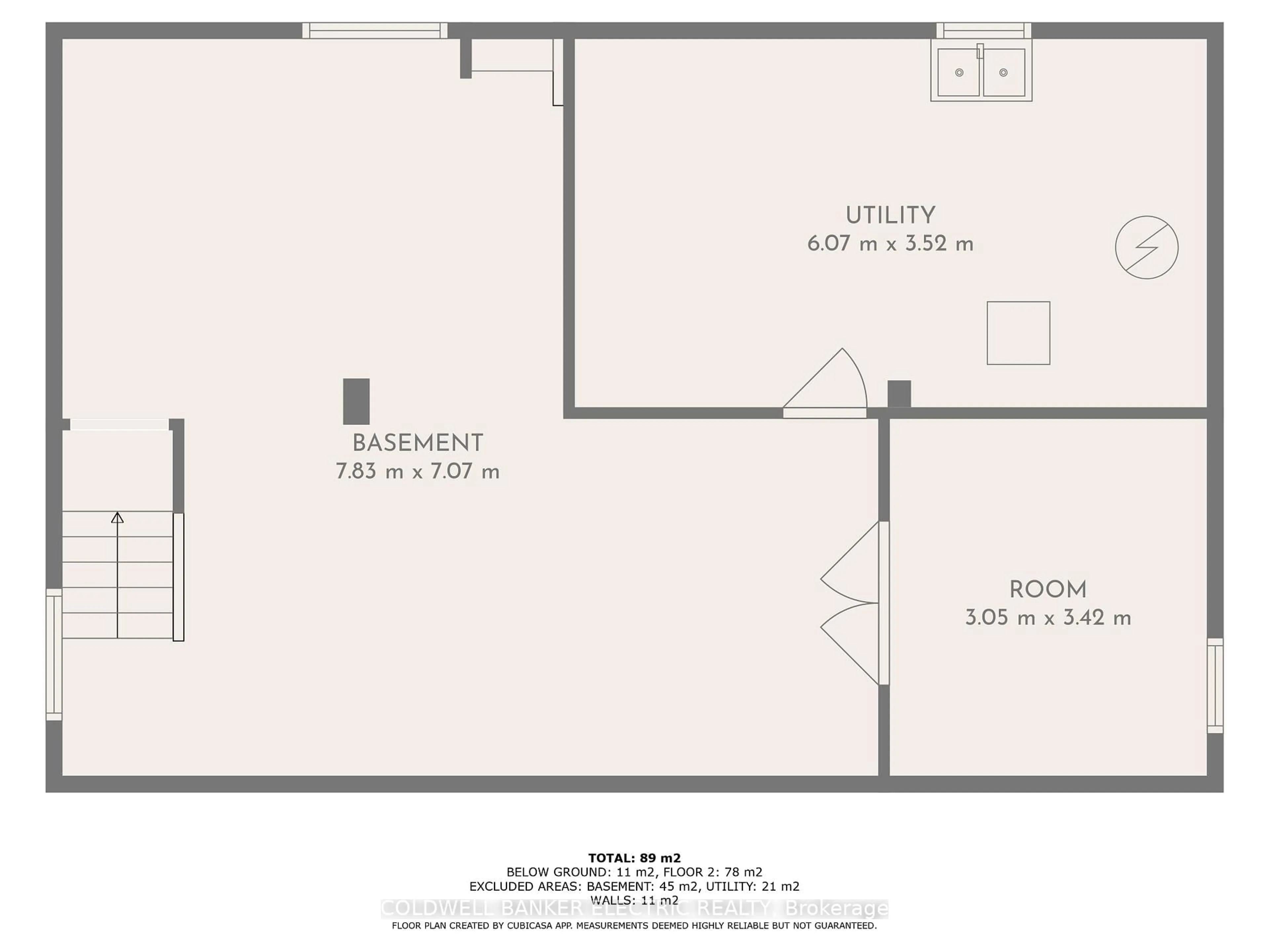 Floor plan for 281 Collison Ave, Peterborough South Ontario K9J 1A5