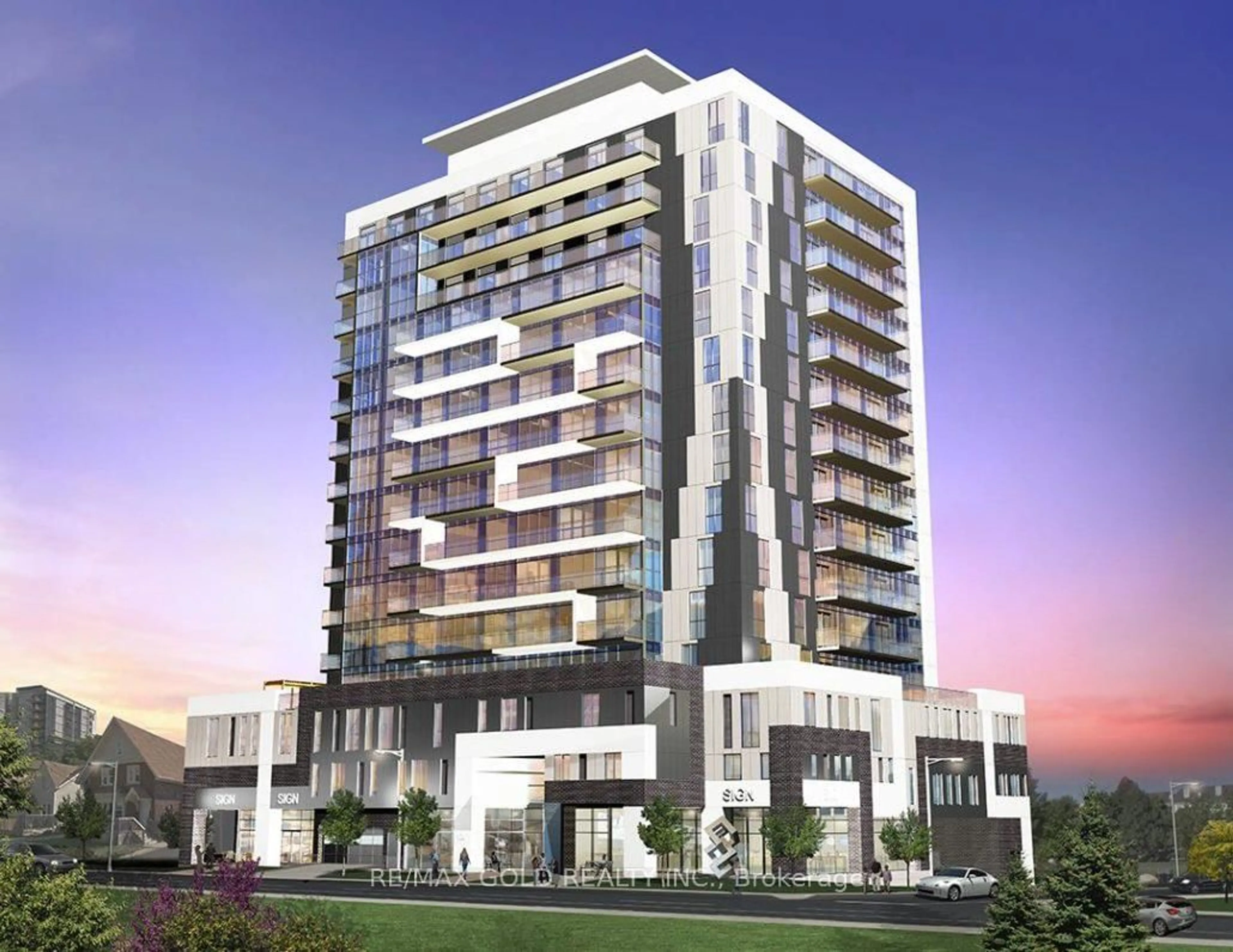 Indoor foyer for 128 King St #1501, Waterloo Ontario N2J 0E9