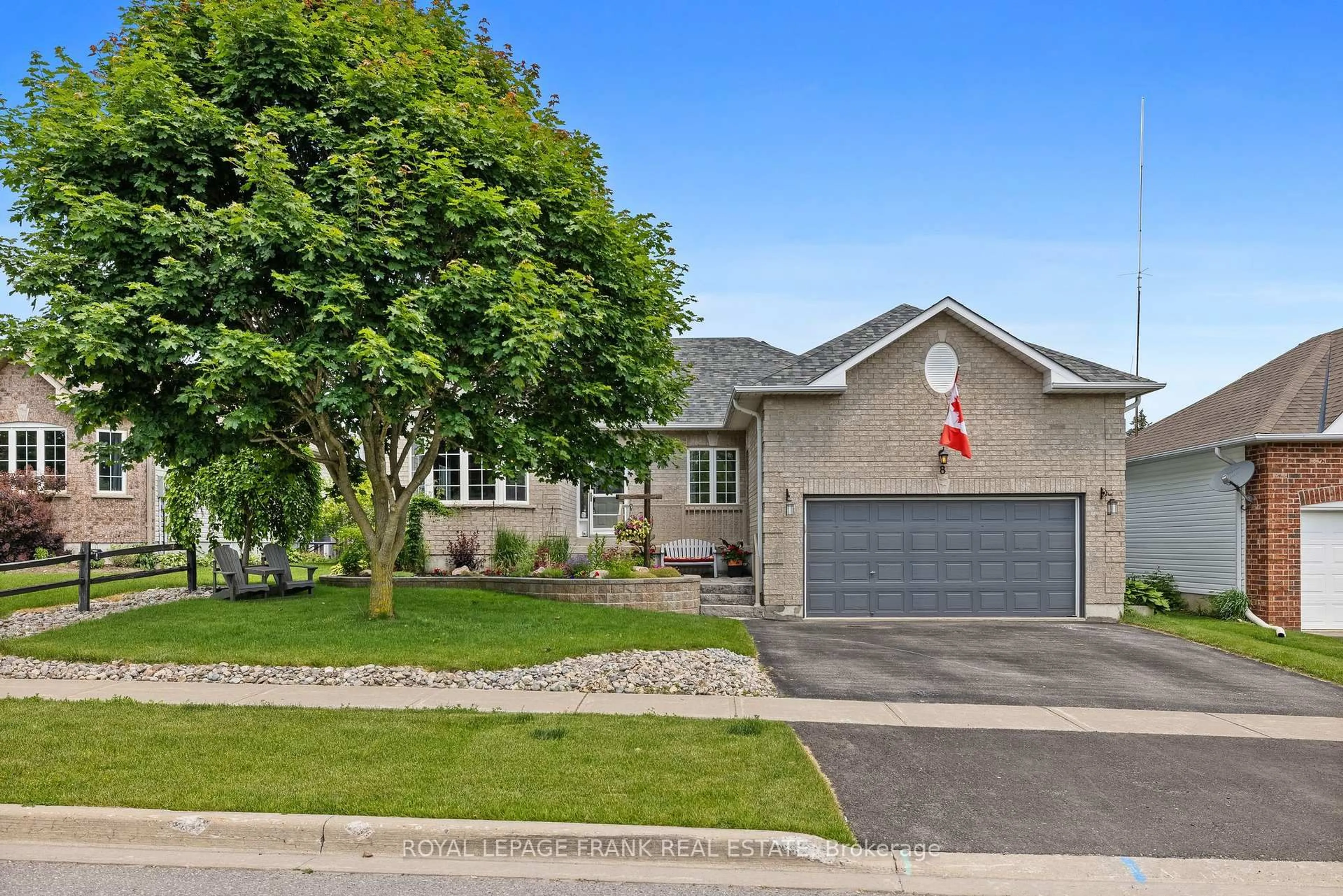 Home with brick exterior material, street for 8 Brookside St, Cavan Monaghan Ontario L0A 1G0