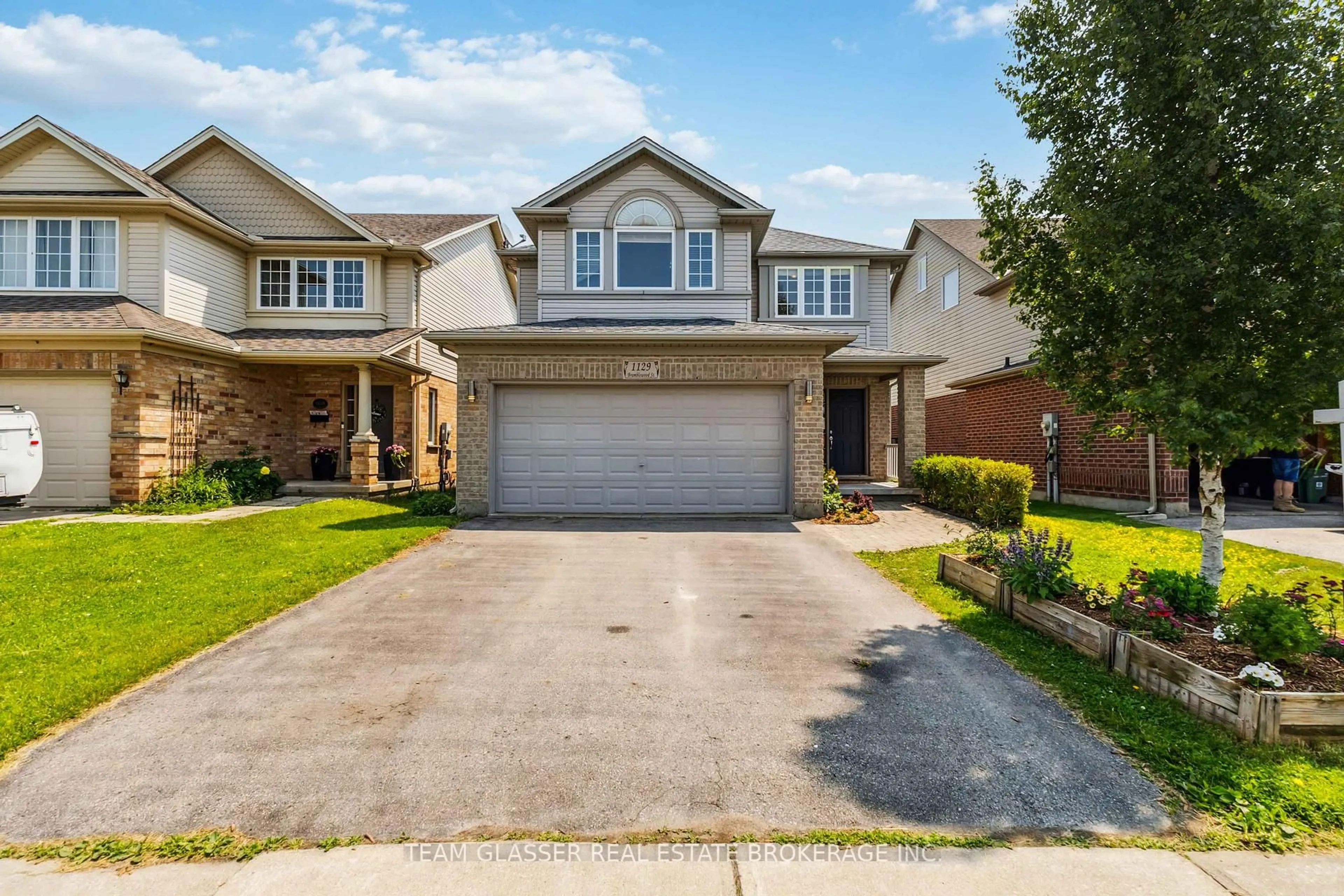 Home with brick exterior material, street for 1129 Bramblewood St, London South Ontario N6K 4Y4