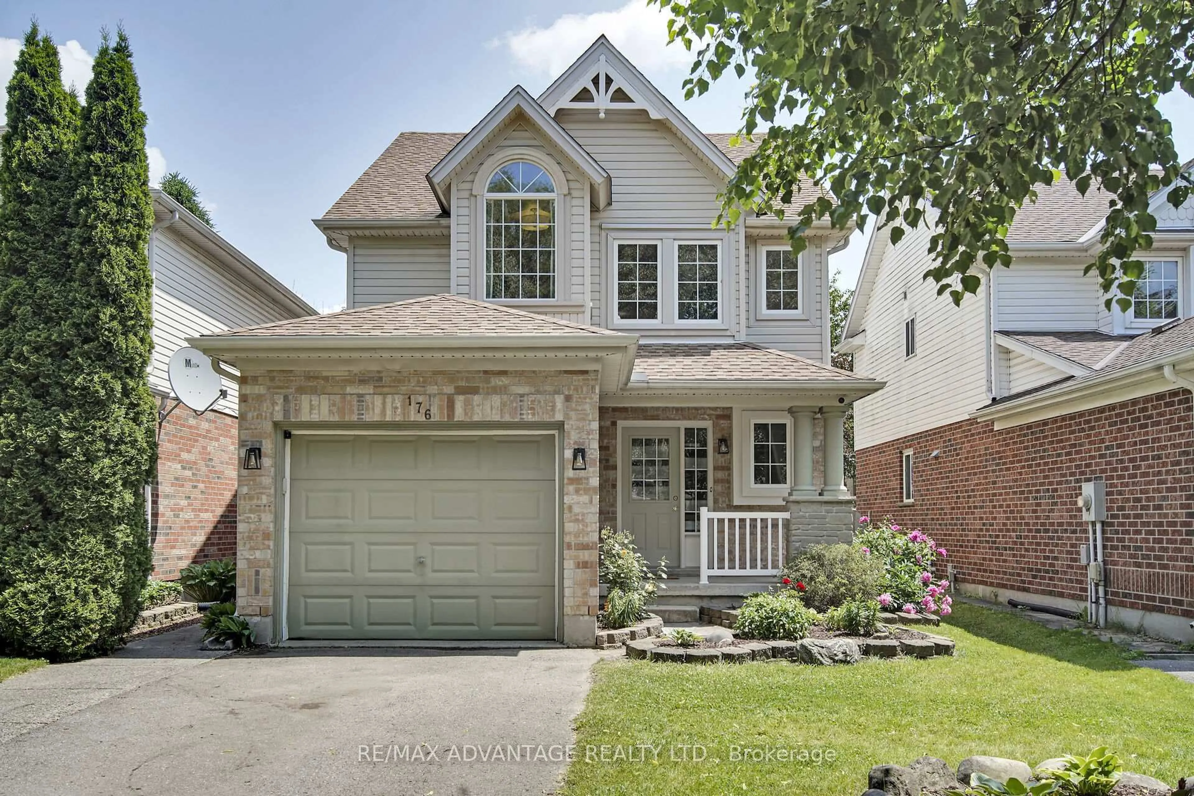 Home with brick exterior material, street for 176 Rossmore Crt, London South Ontario N6C 6B9