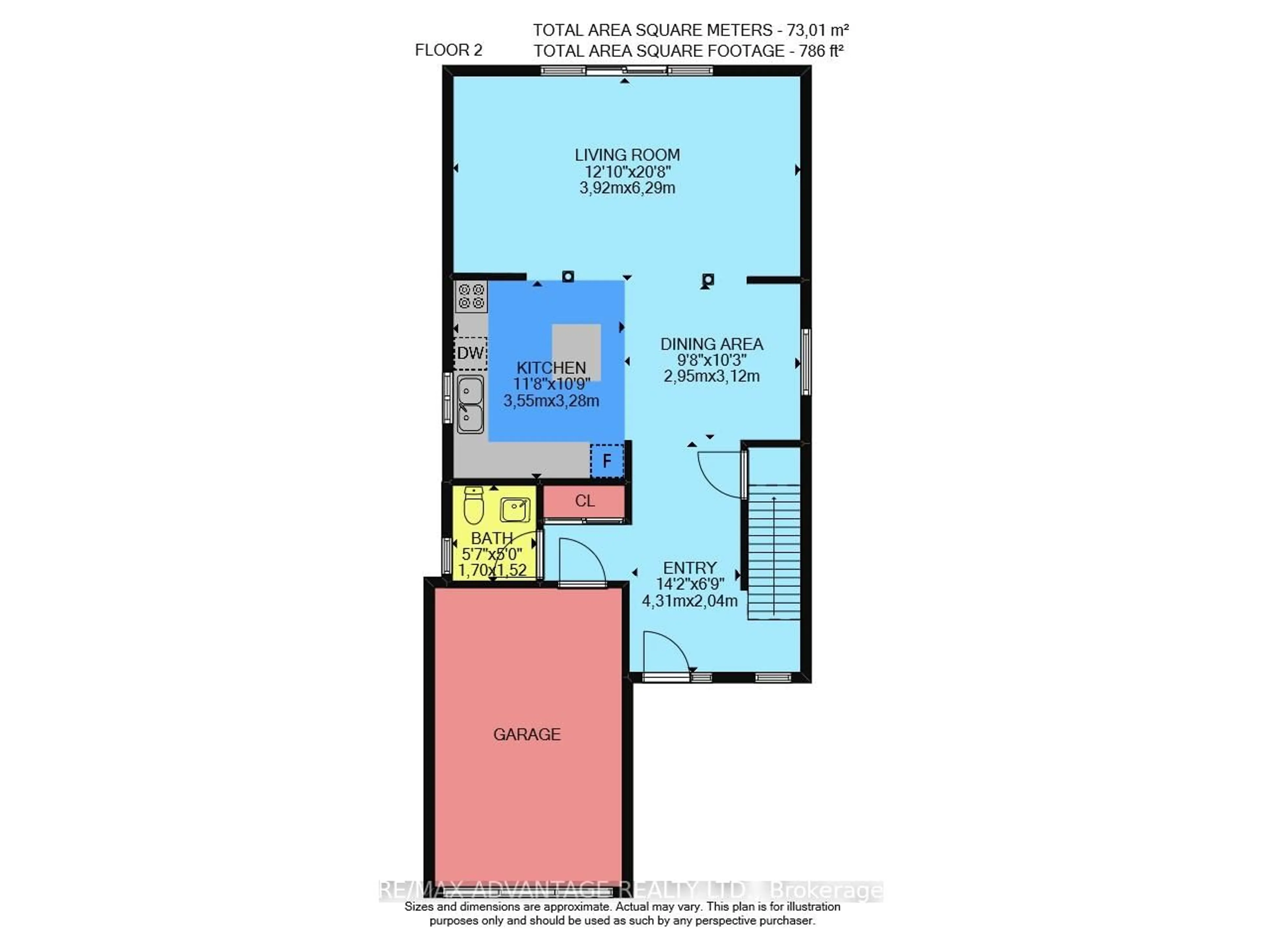 Floor plan for 176 Rossmore Crt, London South Ontario N6C 6B9