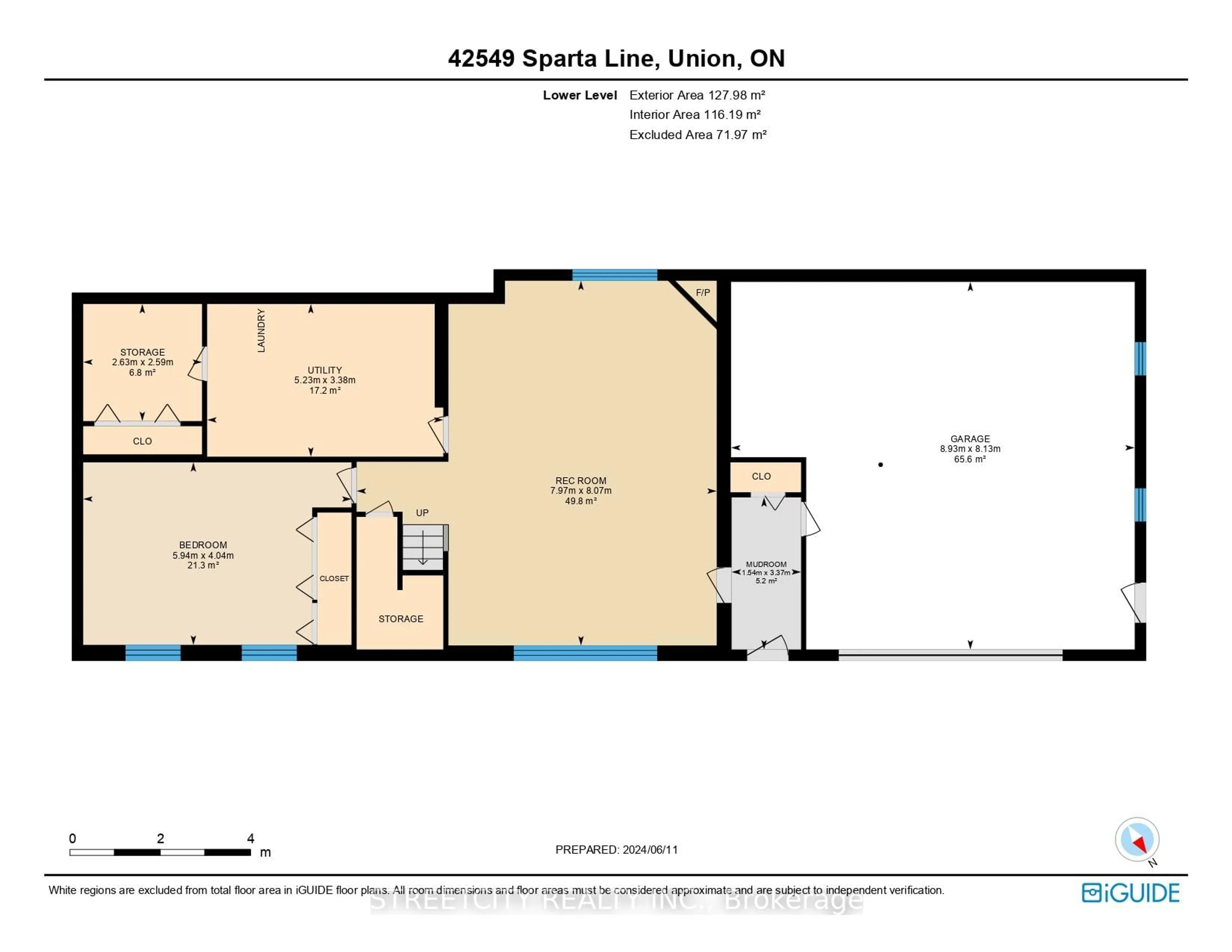 Floor plan for 42549 Sparta Line, Central Elgin Ontario N0L 2L0