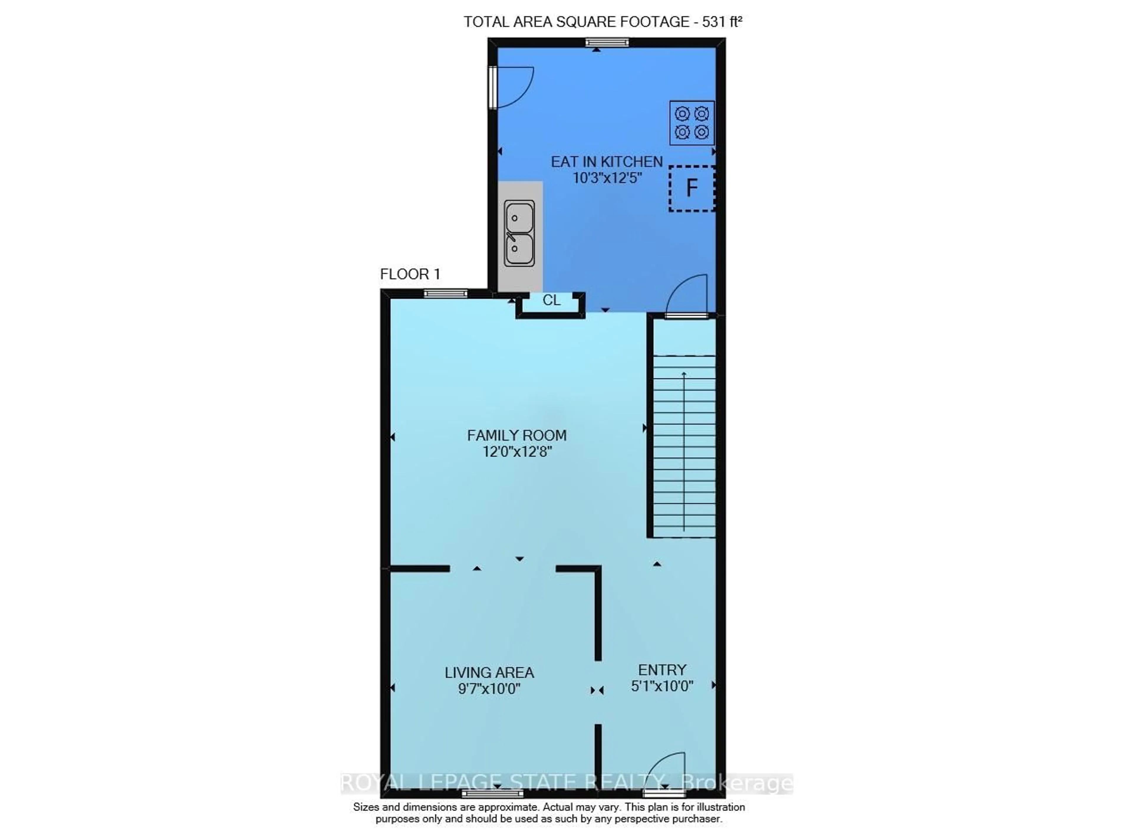 Floor plan for 26 Mars Ave, Hamilton Ontario L8L 3V8
