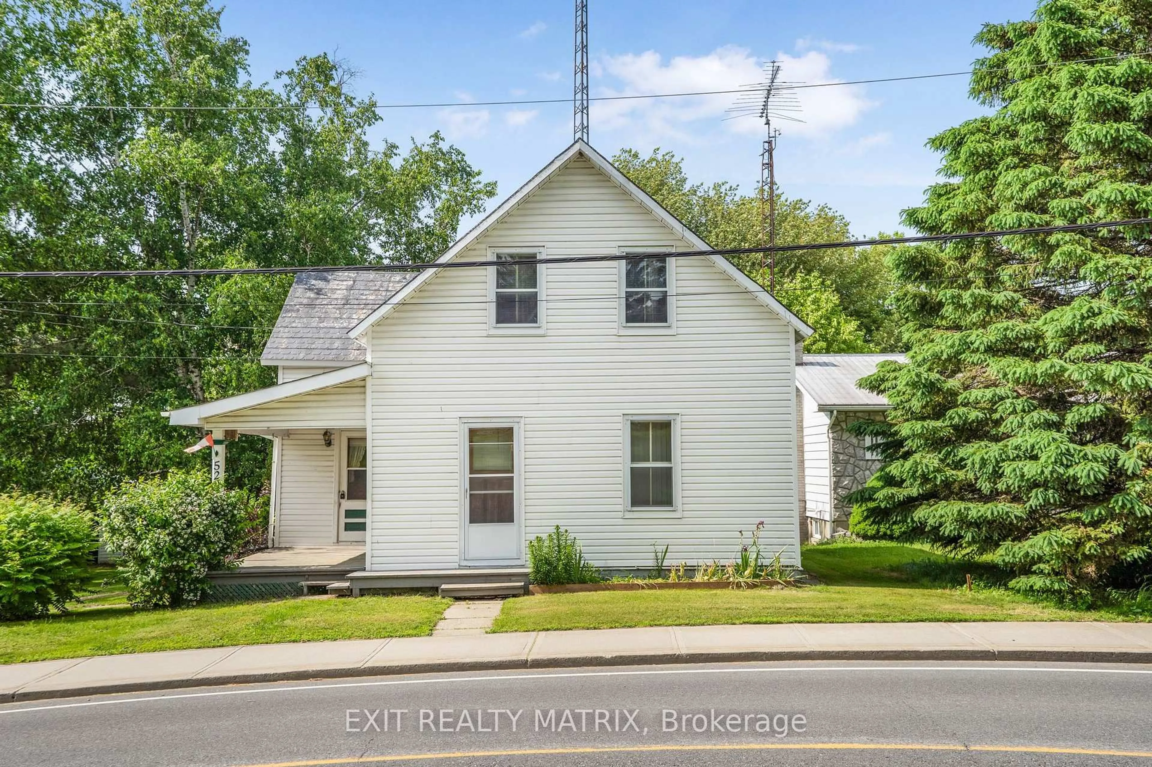 Home with vinyl exterior material, street for 5203 County Rd 10 Rd, The Nation Ontario K0B 1G0