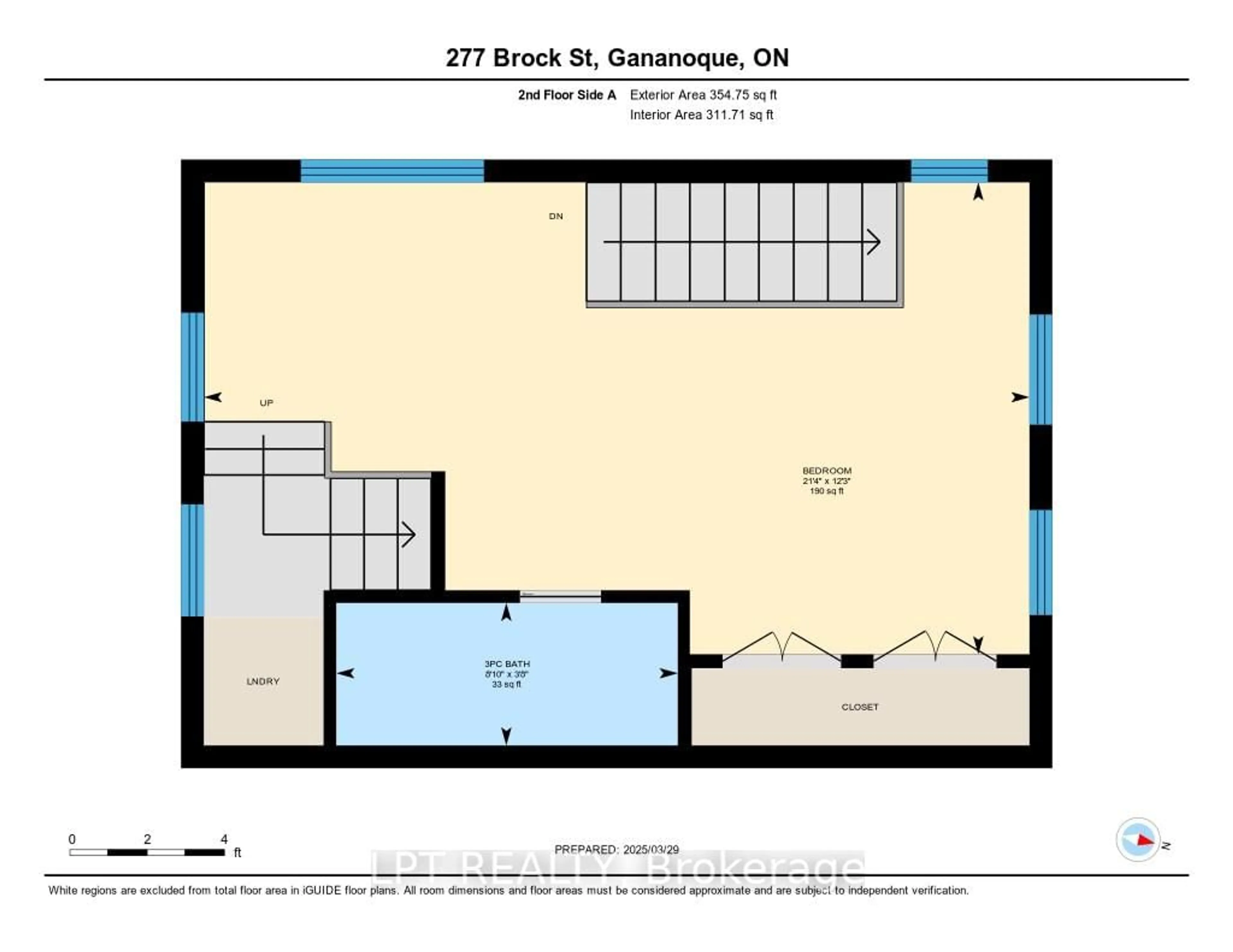 Floor plan for 277 Brock St, Gananoque Ontario K7G 1K5
