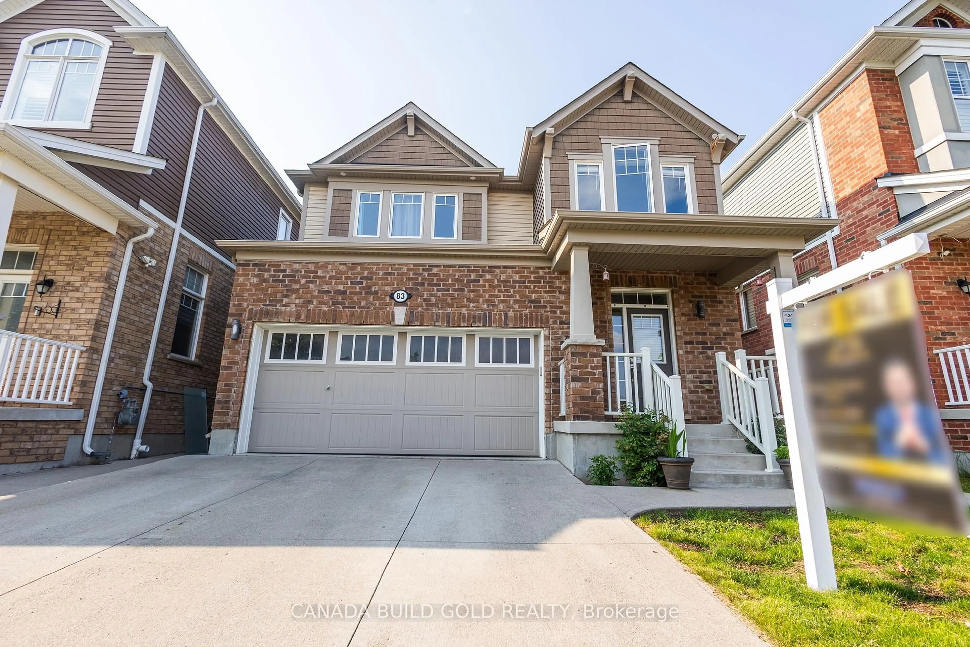 Home with brick exterior material, street for 83 West Oak Tr, Kitchener Ontario N2R 0K7