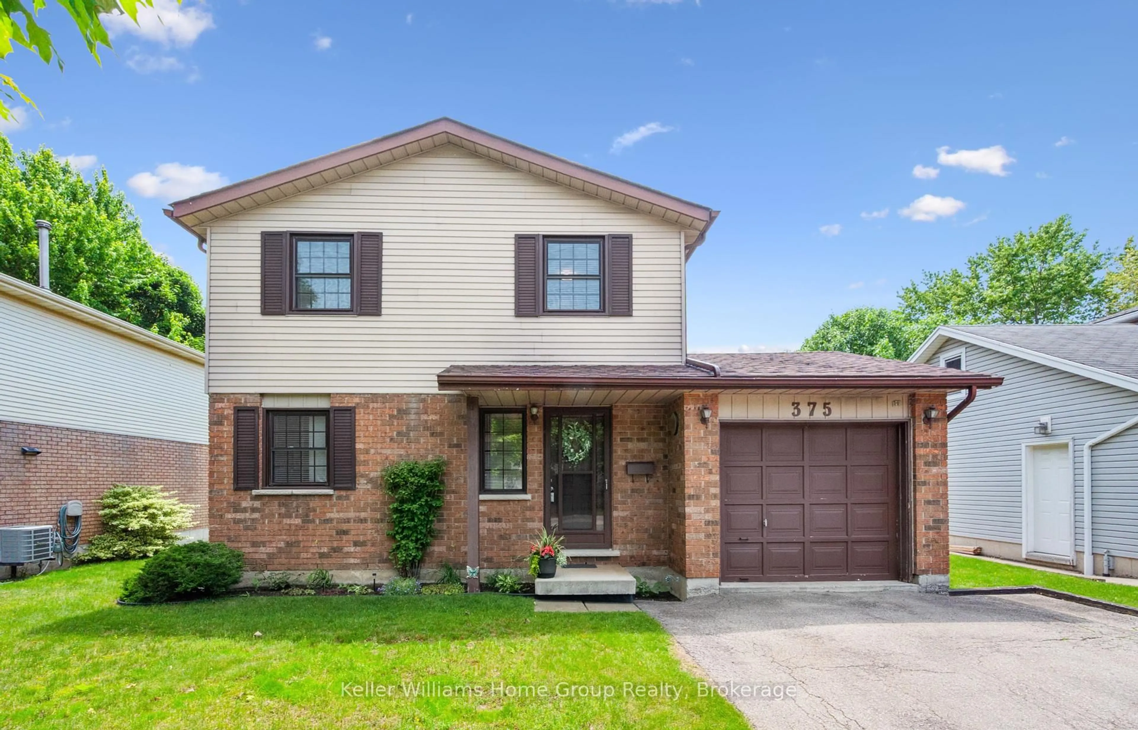 Home with brick exterior material, street for 375 Imperial Rd, Guelph Ontario N1K 1L3
