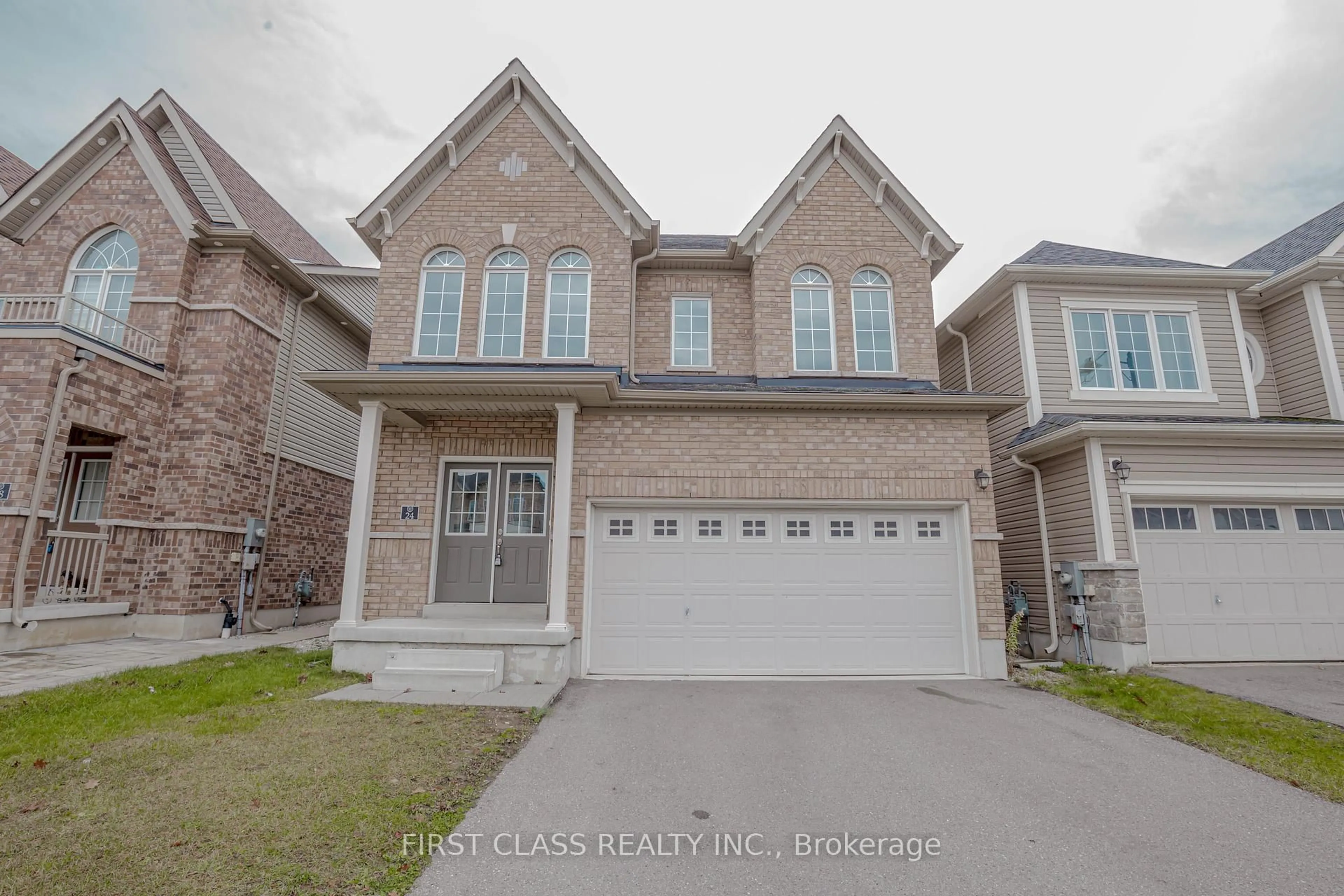 Home with brick exterior material, street for 24 Weatherall Ave, Cambridge Ontario N3H 5L5