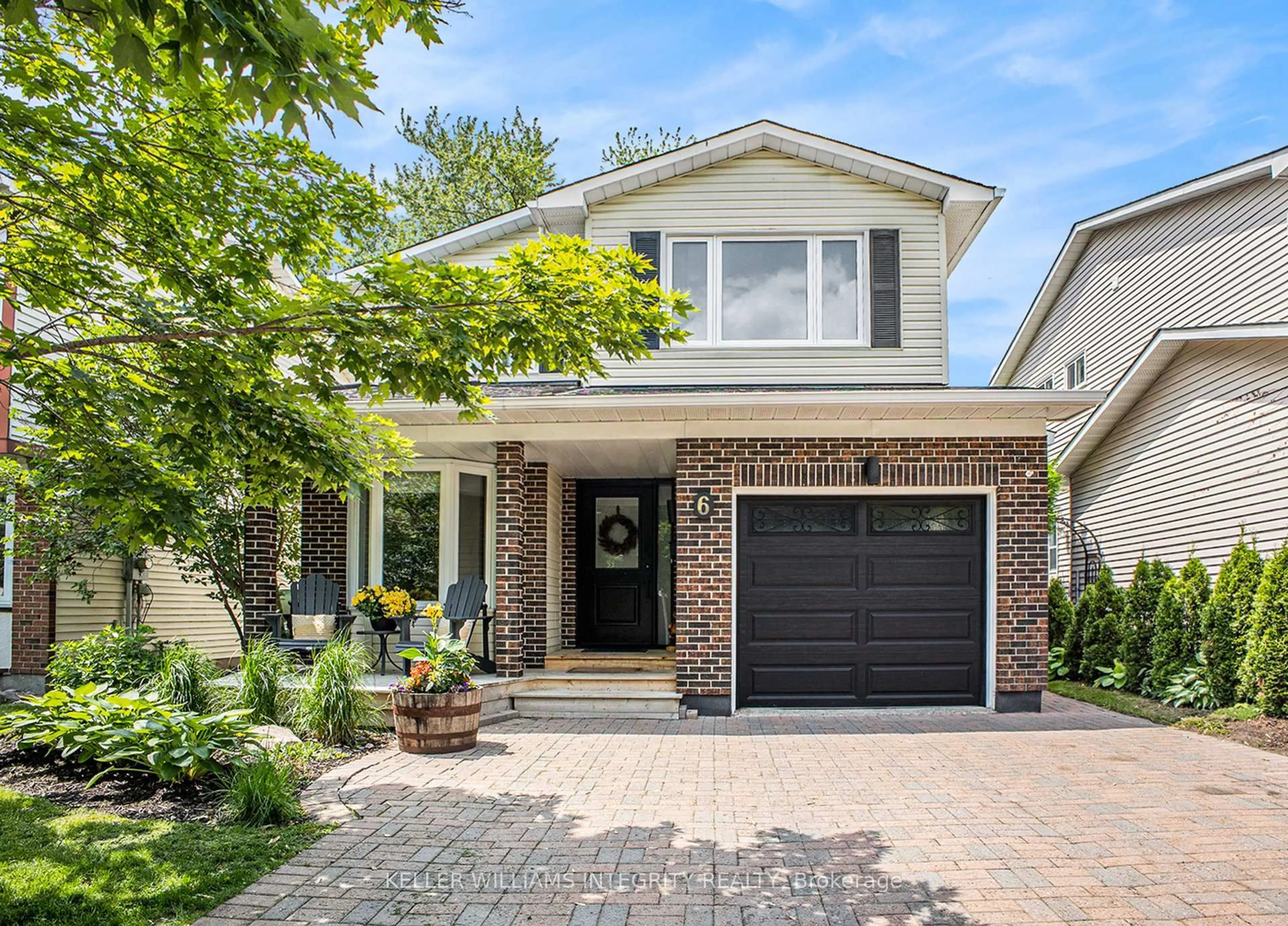 Home with brick exterior material, street for 6 Barra Ave, Ottawa Ontario K2L 2R8