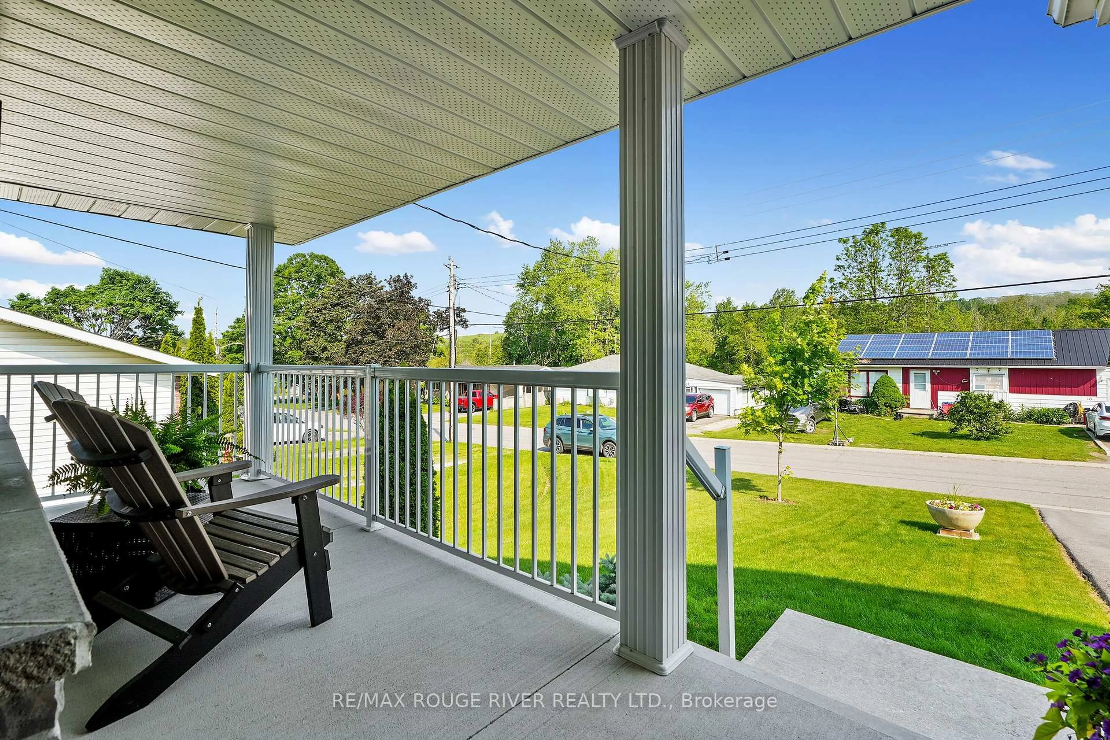 Patio, water/lake/river/ocean view for 15 Robertson St, Cramahe Ontario K0K 1S0