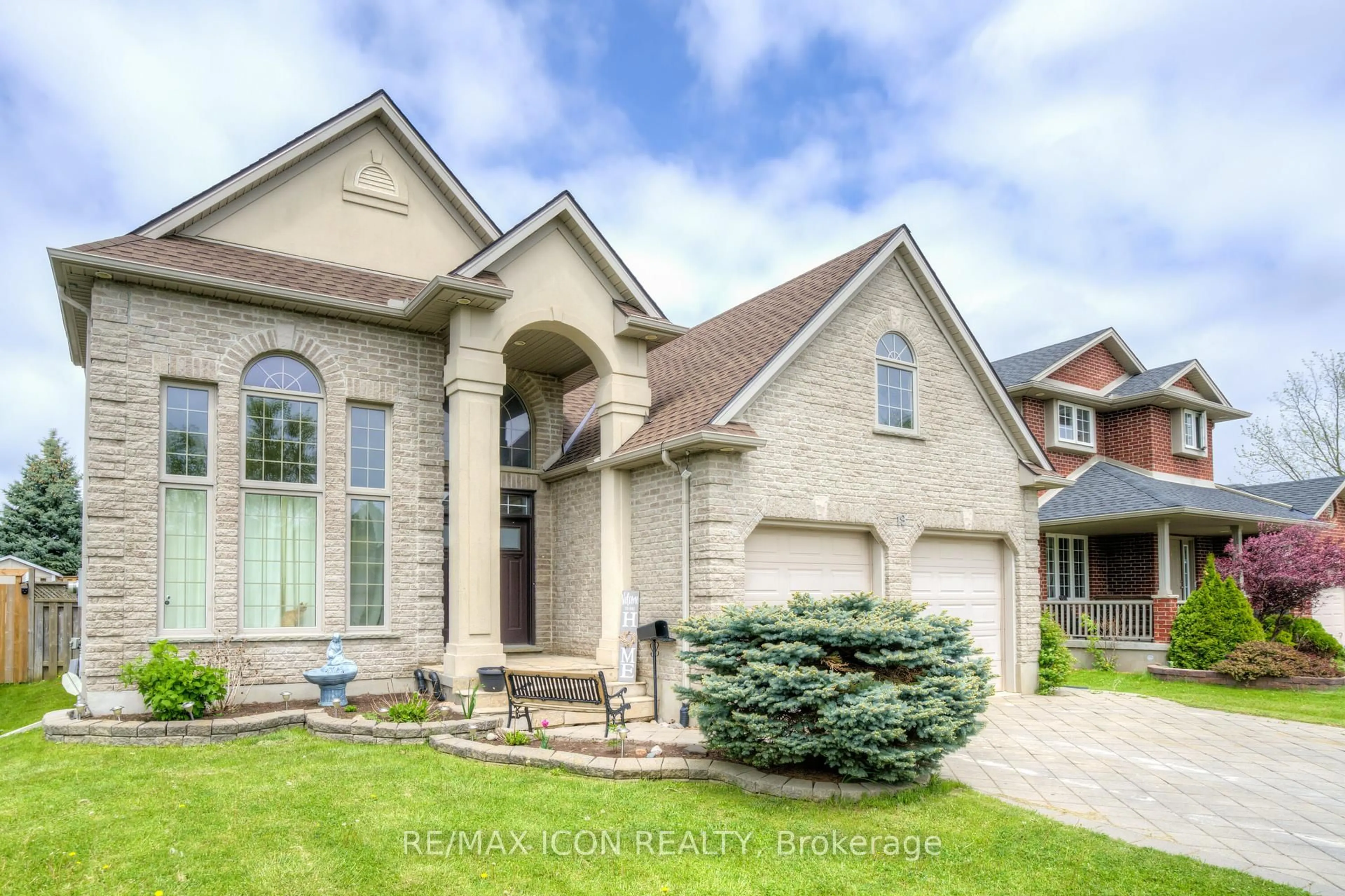 Home with brick exterior material, street for 19 Redtail Crt, St. Thomas Ontario N5R 6L6