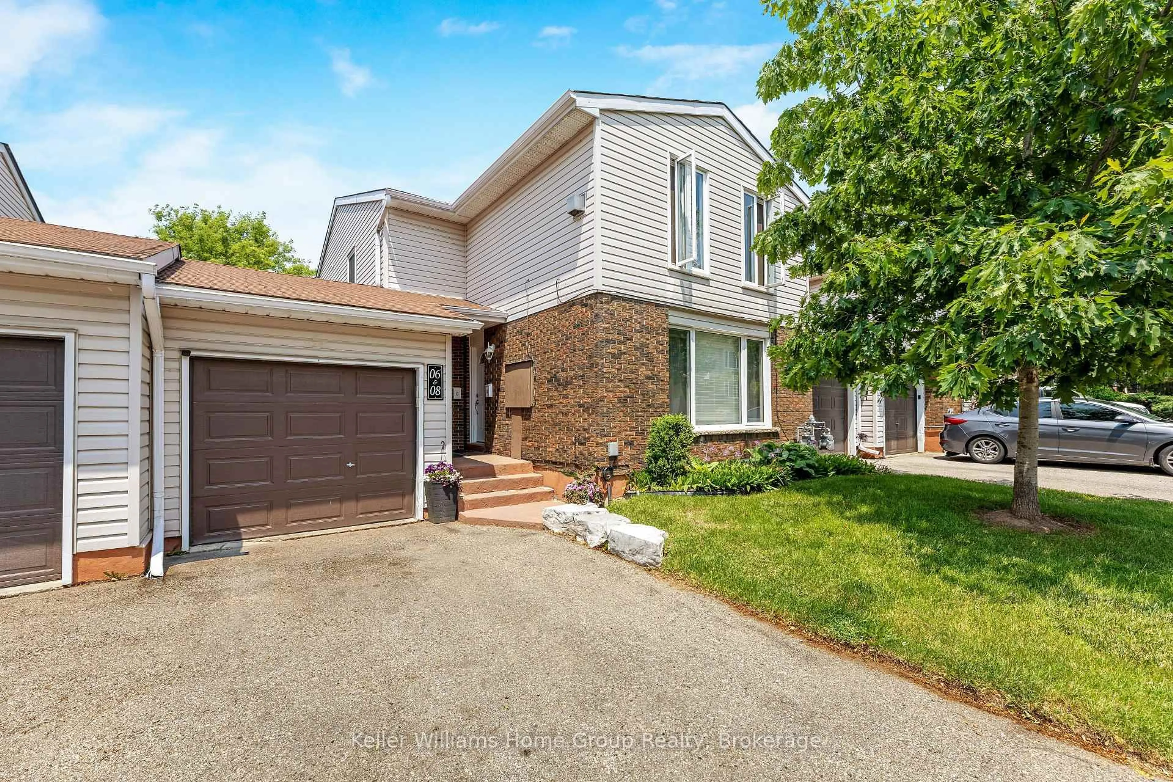 Home with brick exterior material, street for 175 Elm Ridge Dr #6, Kitchener Ontario N2N 1L7