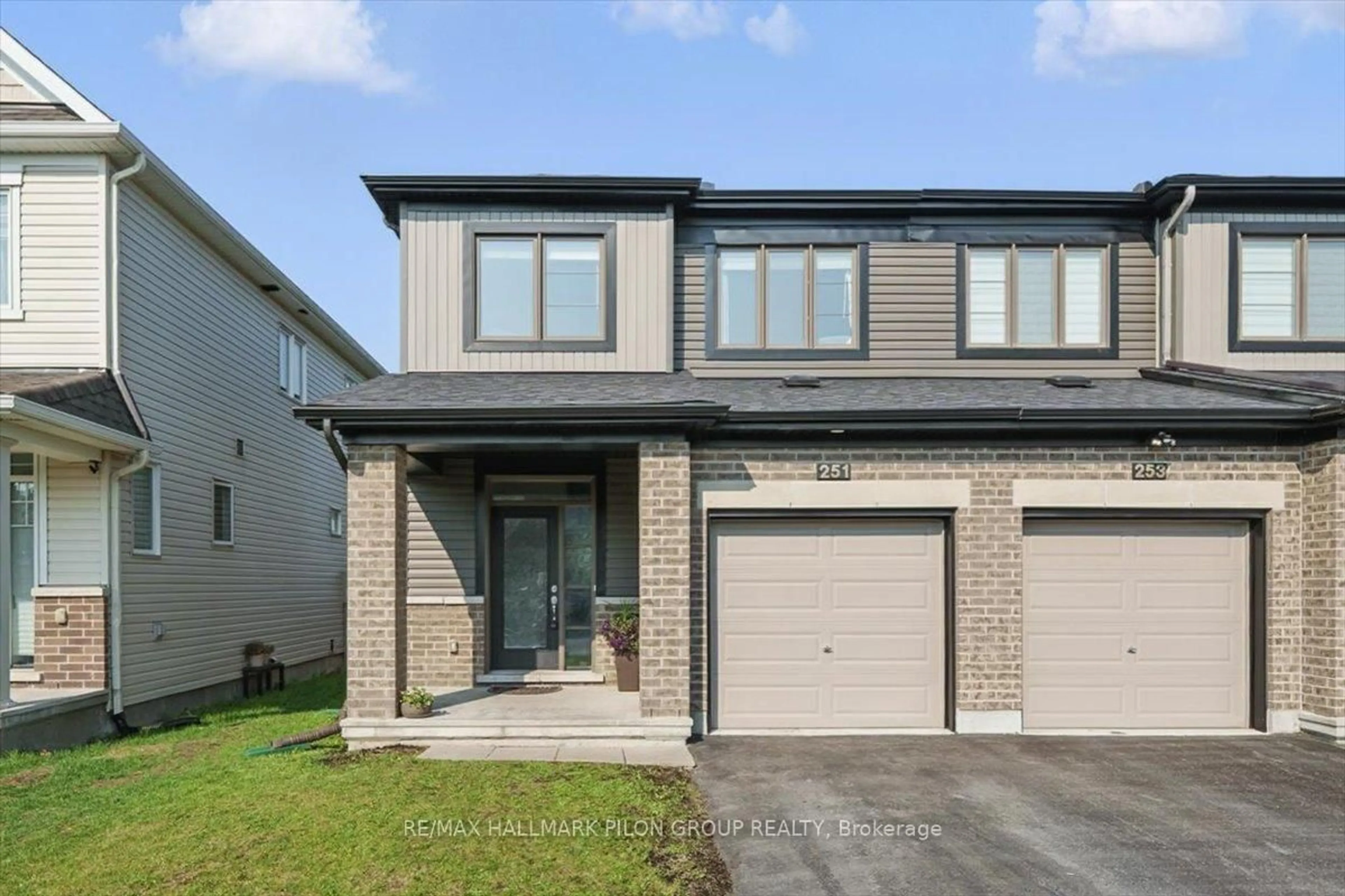 Home with brick exterior material, street for 251 Mountain Sorrel Way, Ottawa Ontario K4A 1H5