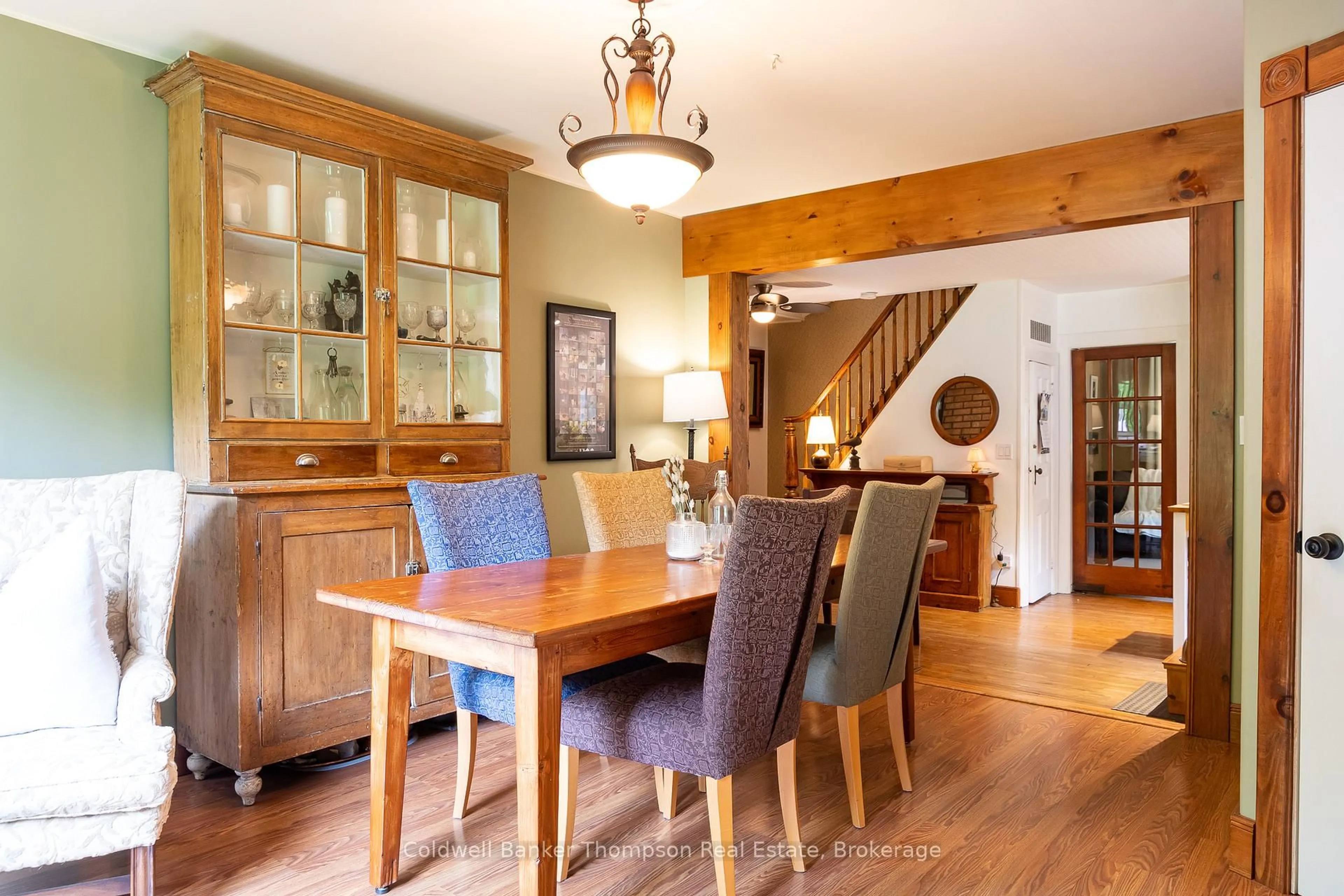 Dining room, wood/laminate floor for 623 141 Highway, Huntsville Ontario P0B 1M0