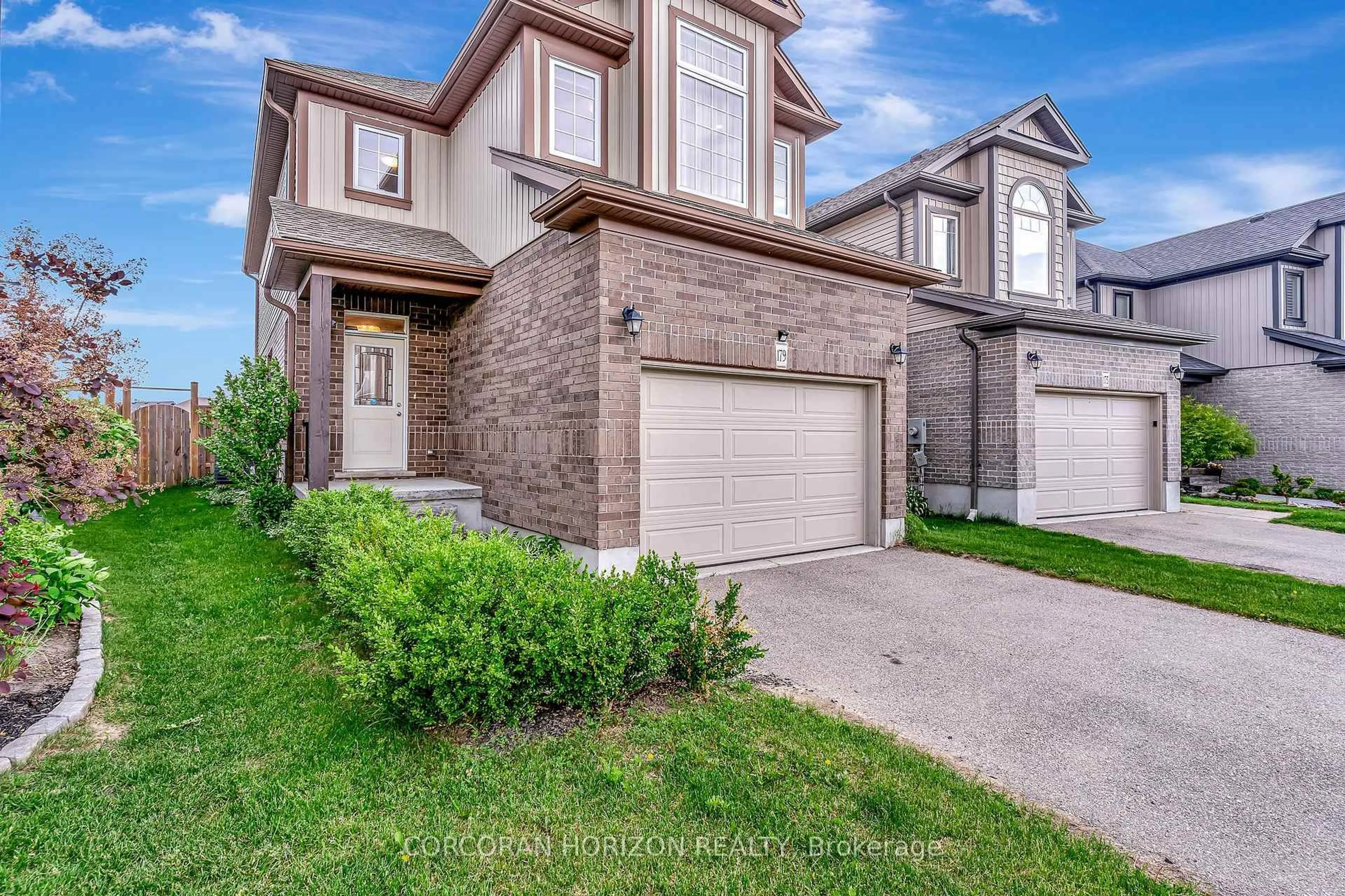 Home with brick exterior material, street for 179 Templewood Dr, Kitchener Ontario N2R 0H5