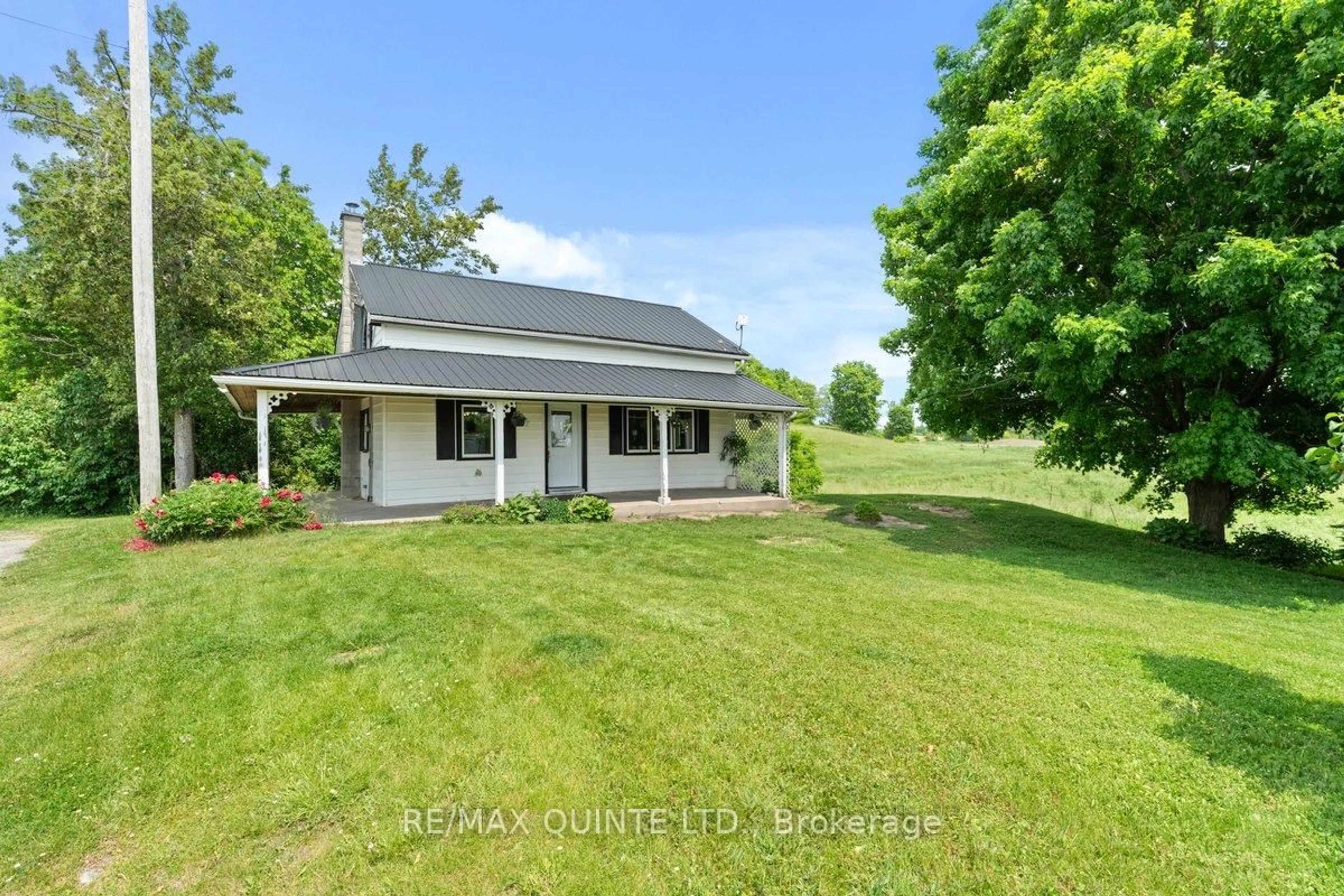 A pic from outside/outdoor area/front of a property/back of a property/a pic from drone, unknown for 166 Pigden Rd, Madoc Ontario K0K 2K0