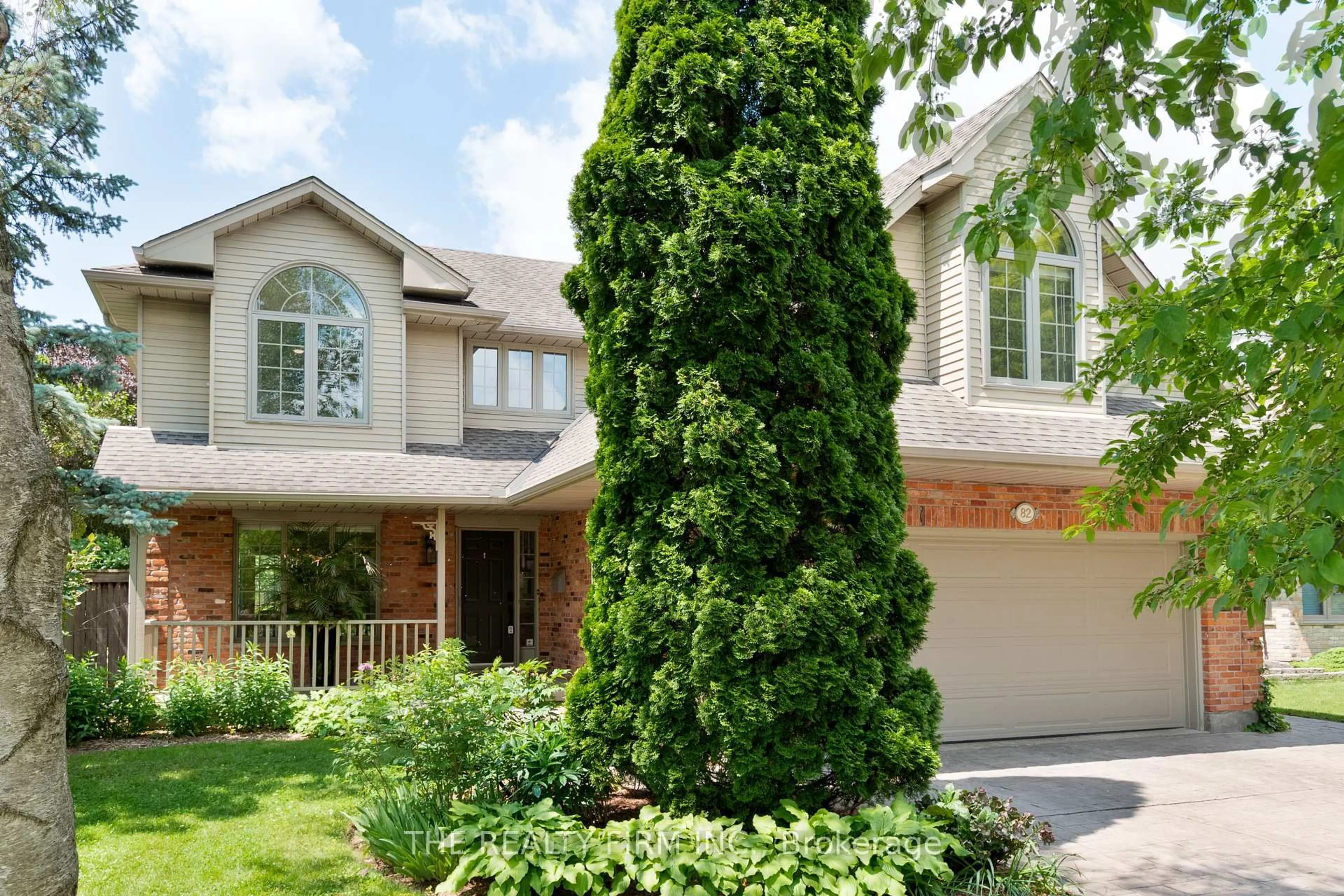 Home with brick exterior material, street for 82 Masonville Cres, London North Ontario N5X 3T2