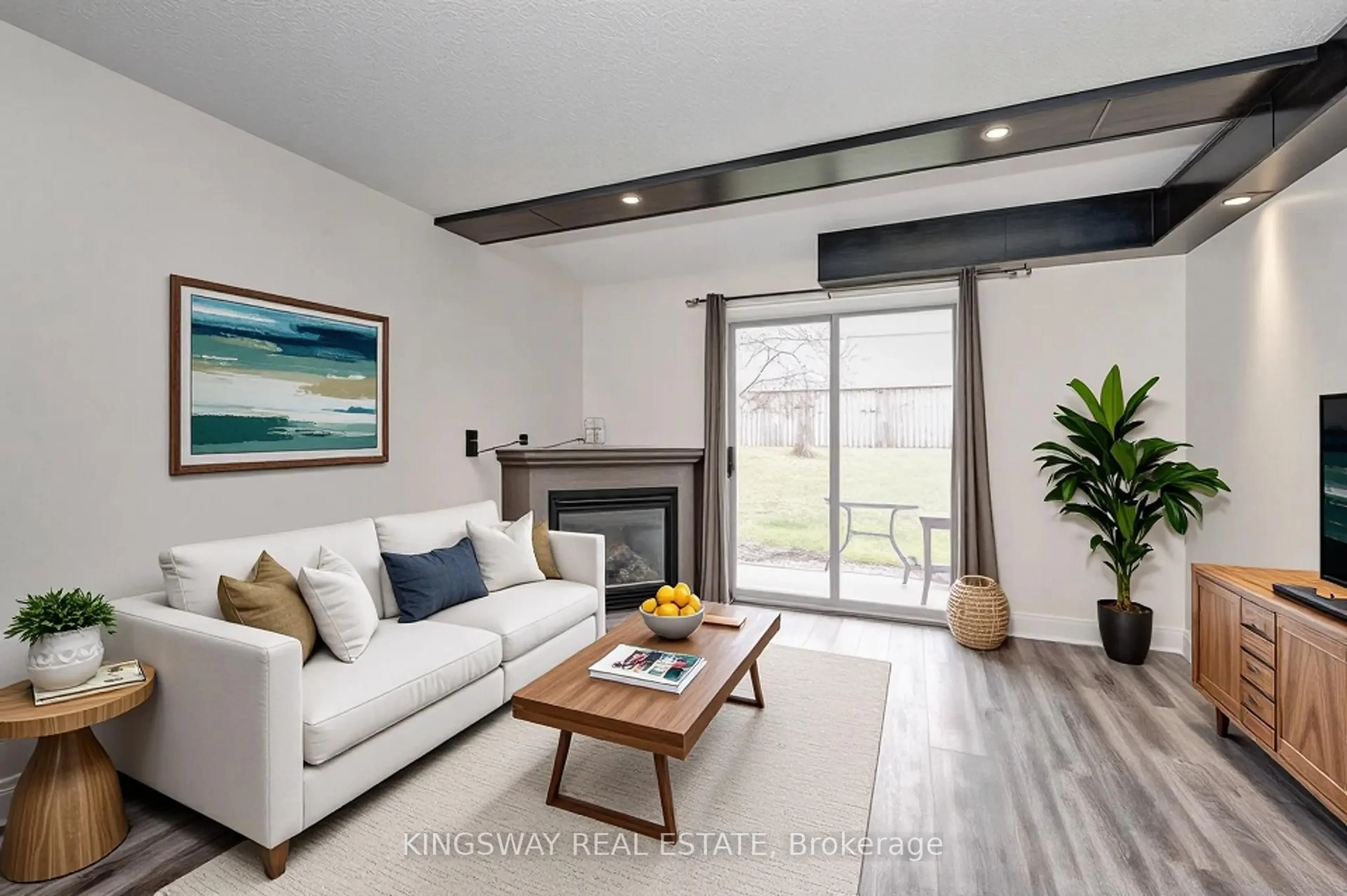 Living room with furniture, unknown for 67 Valley view Rd #37, Kitchener Ontario N2E 3J1