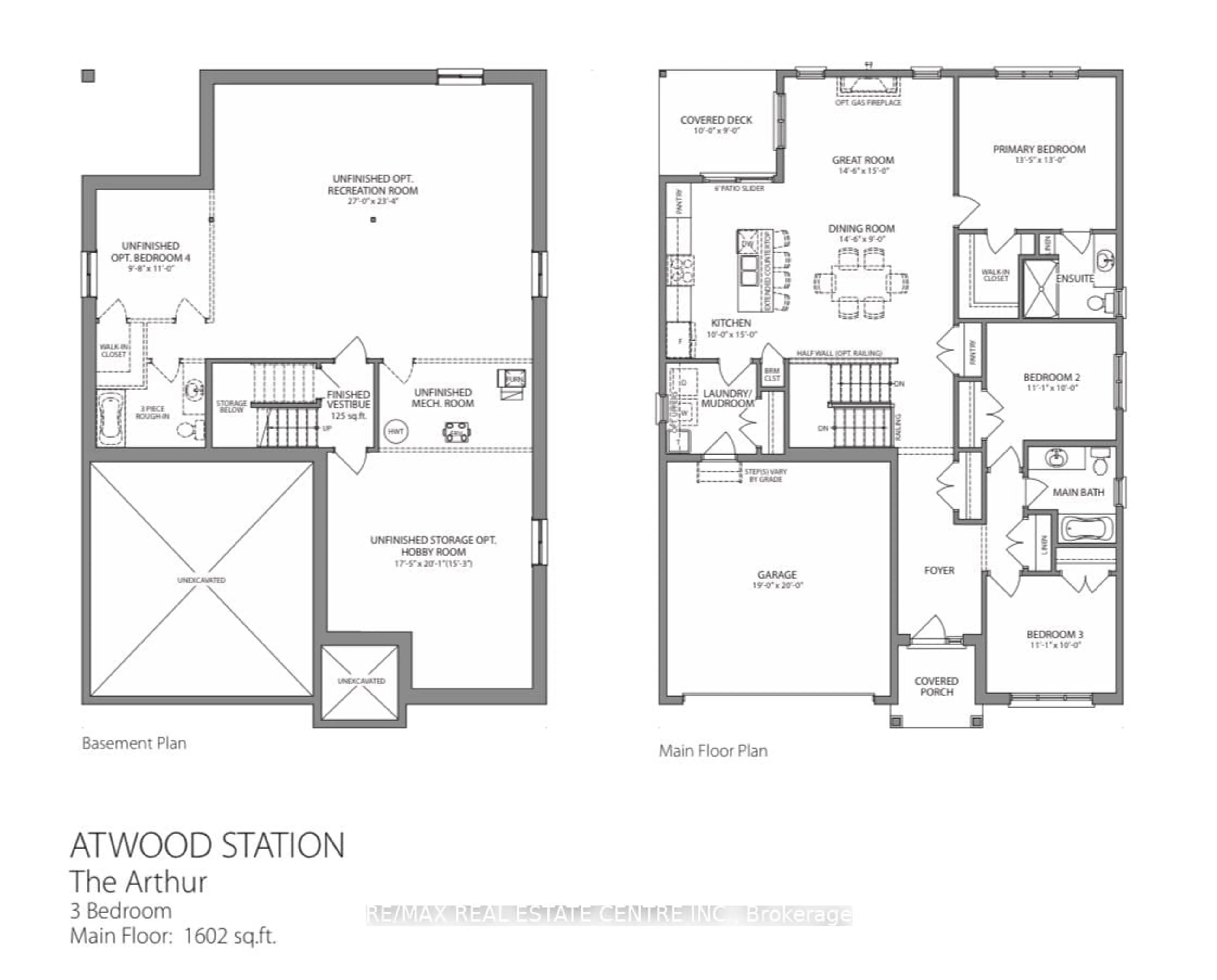 Floor plan for 152 Ellen St, North Perth Ontario N0G 1B0