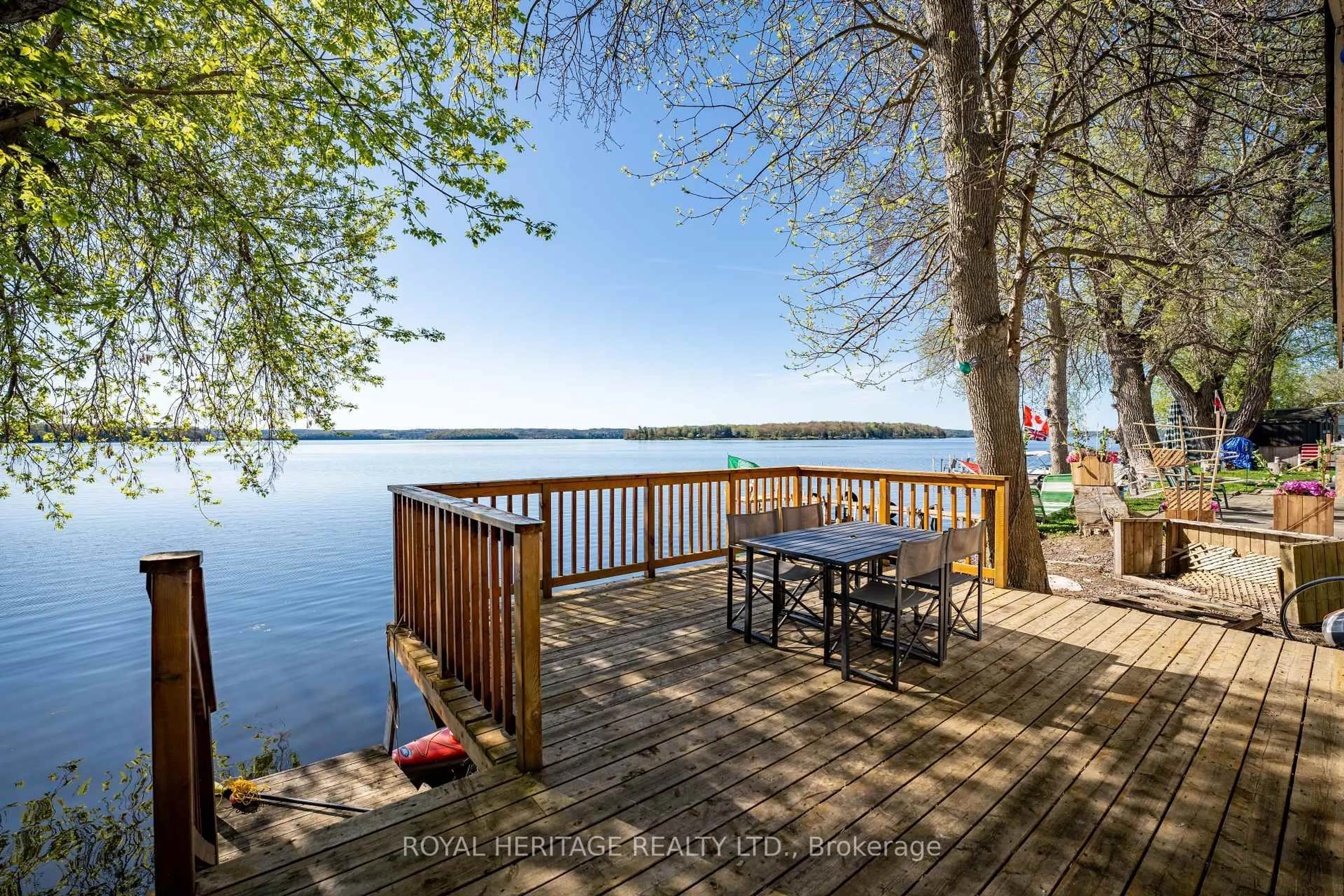Patio, water/lake/river/ocean view for 117e Wood Duck Rd, Otonabee-South Monaghan Ontario K0L 1B0