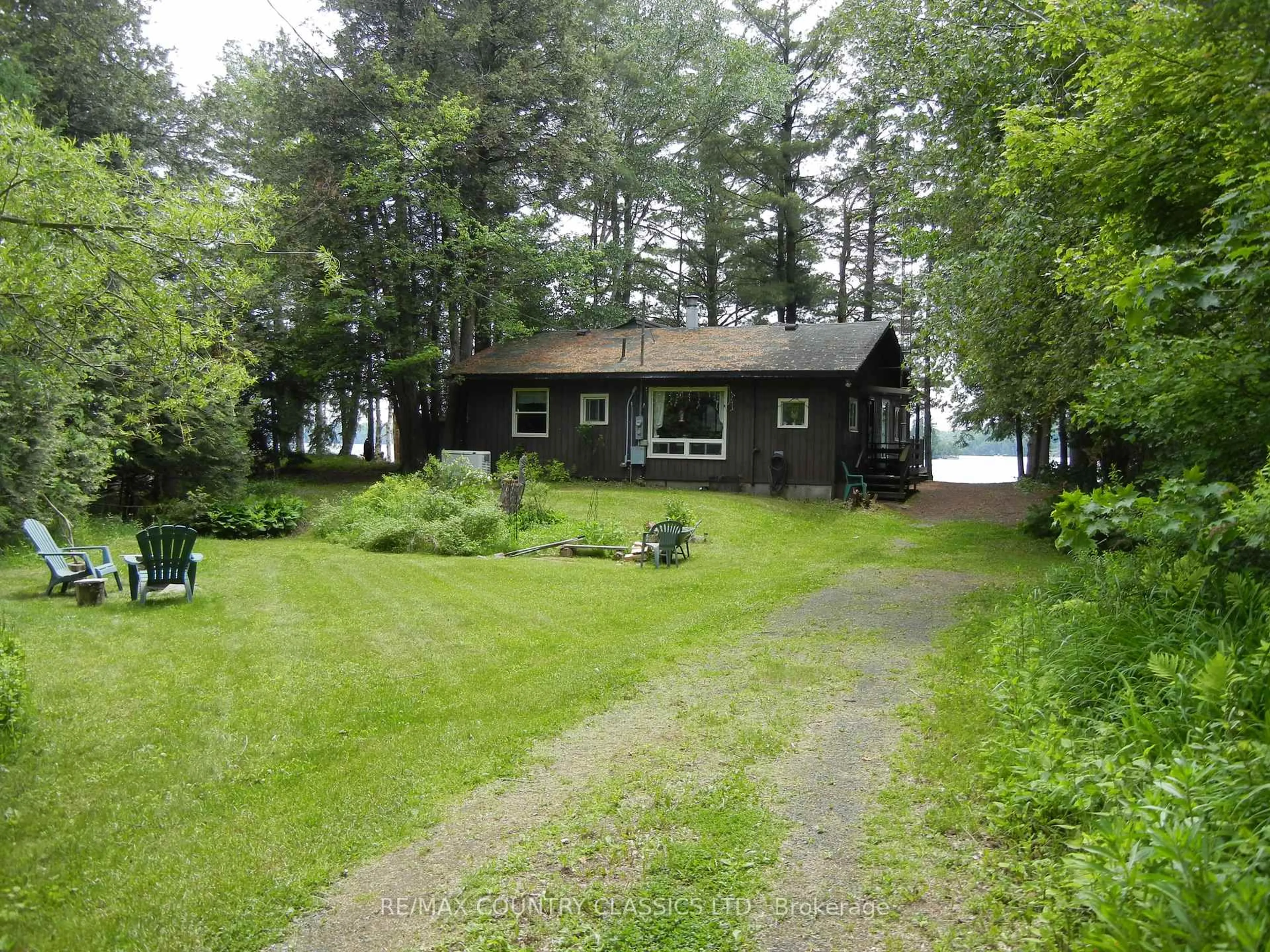 Patio, water/lake/river/ocean view for 316 Trotter-Oitment Rd, North Kawartha Ontario K0L 1A0