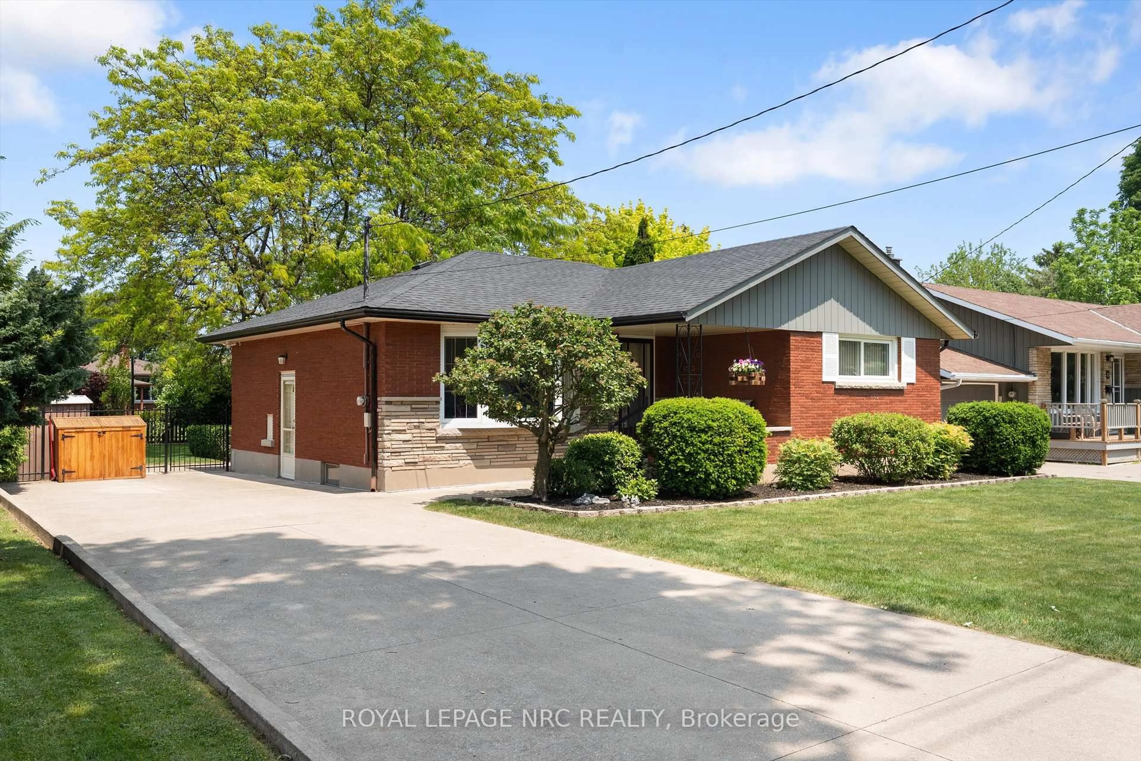 Home with brick exterior material, street for 47 Parnell Rd, St. Catharines Ontario L2N 2W5