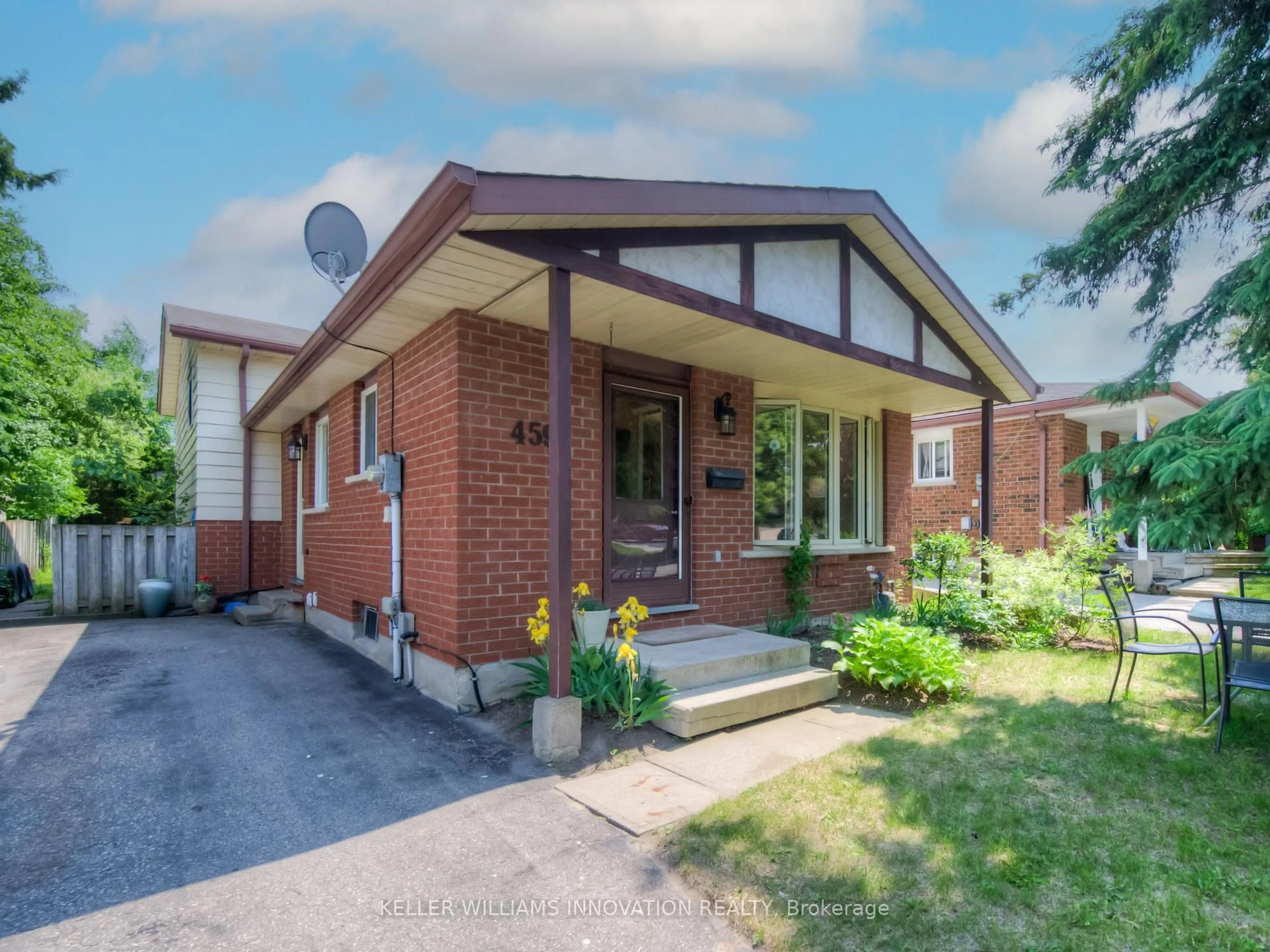 Home with brick exterior material, street for 459 Drummerhill Cres, Waterloo Ontario N2T 1G3