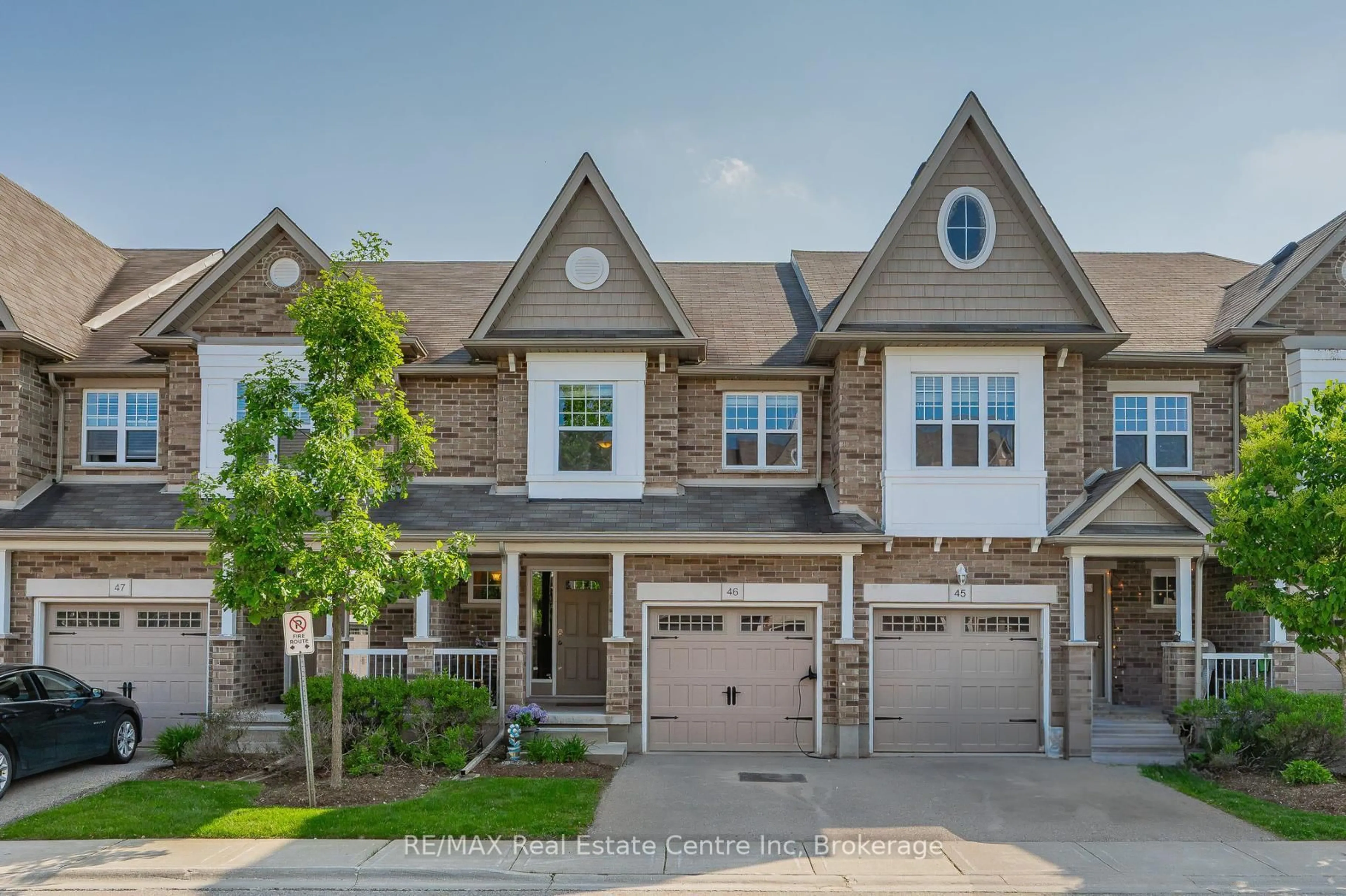 Home with brick exterior material, street for 167 ARKELL Rd #46, Guelph Ontario N1L 0J9