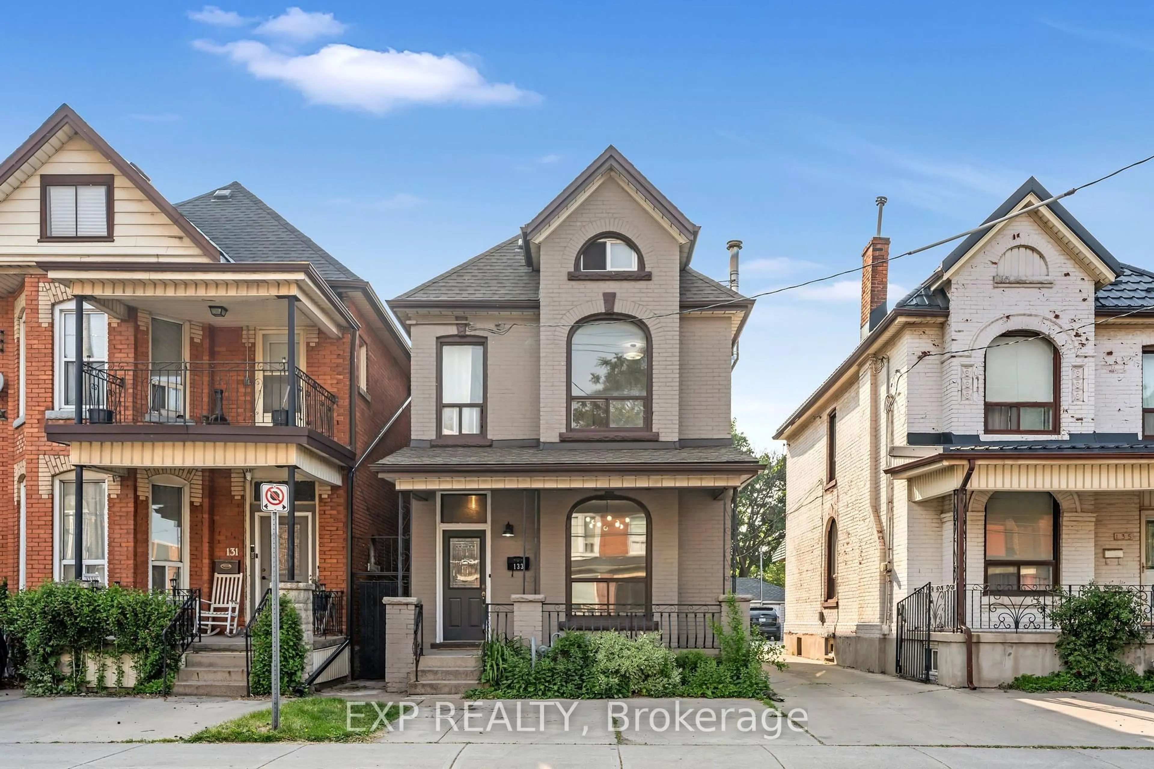 Home with brick exterior material, street for 133 Wentworth St, Hamilton Ontario L8L 5V6