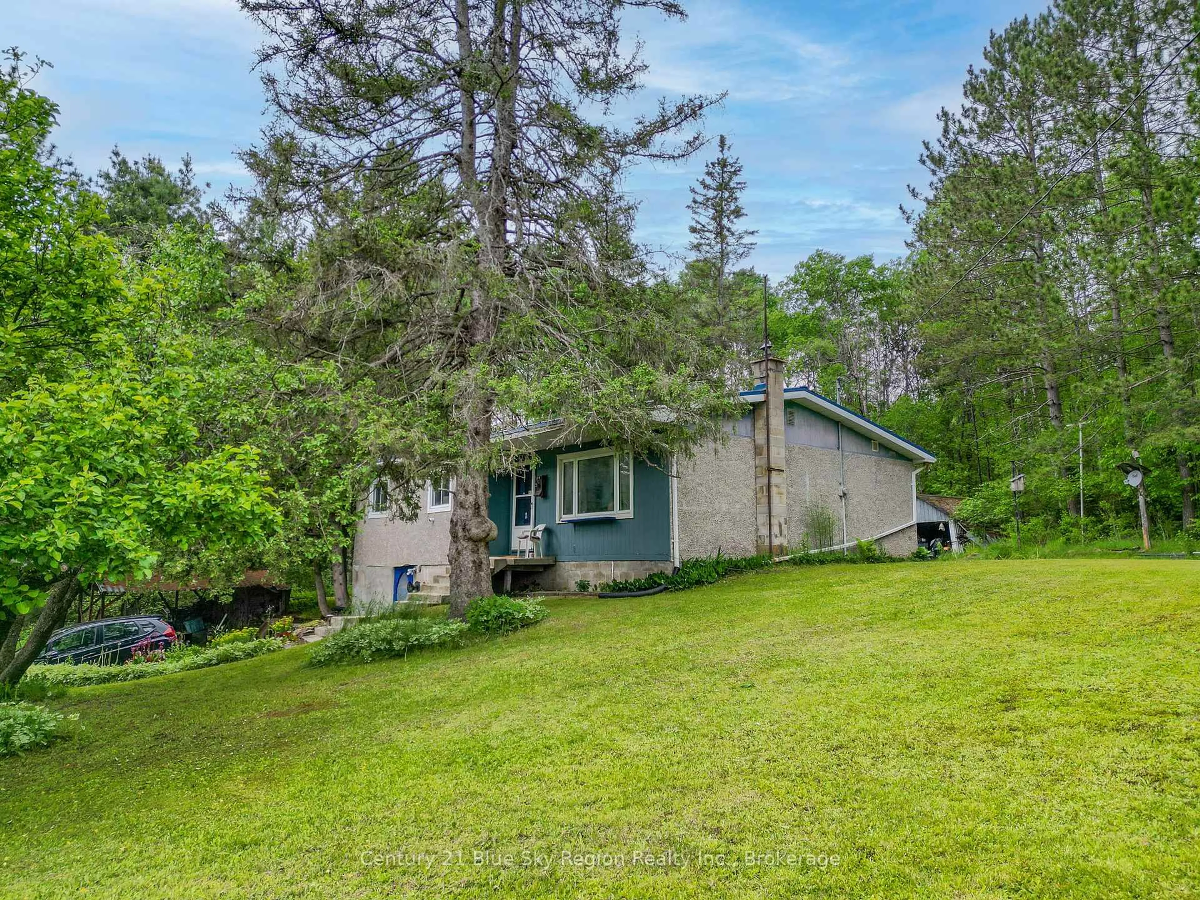 A pic from outside/outdoor area/front of a property/back of a property/a pic from drone, unknown for 9626 Highway 63, Unorganized Townships Ontario P0H 2A0