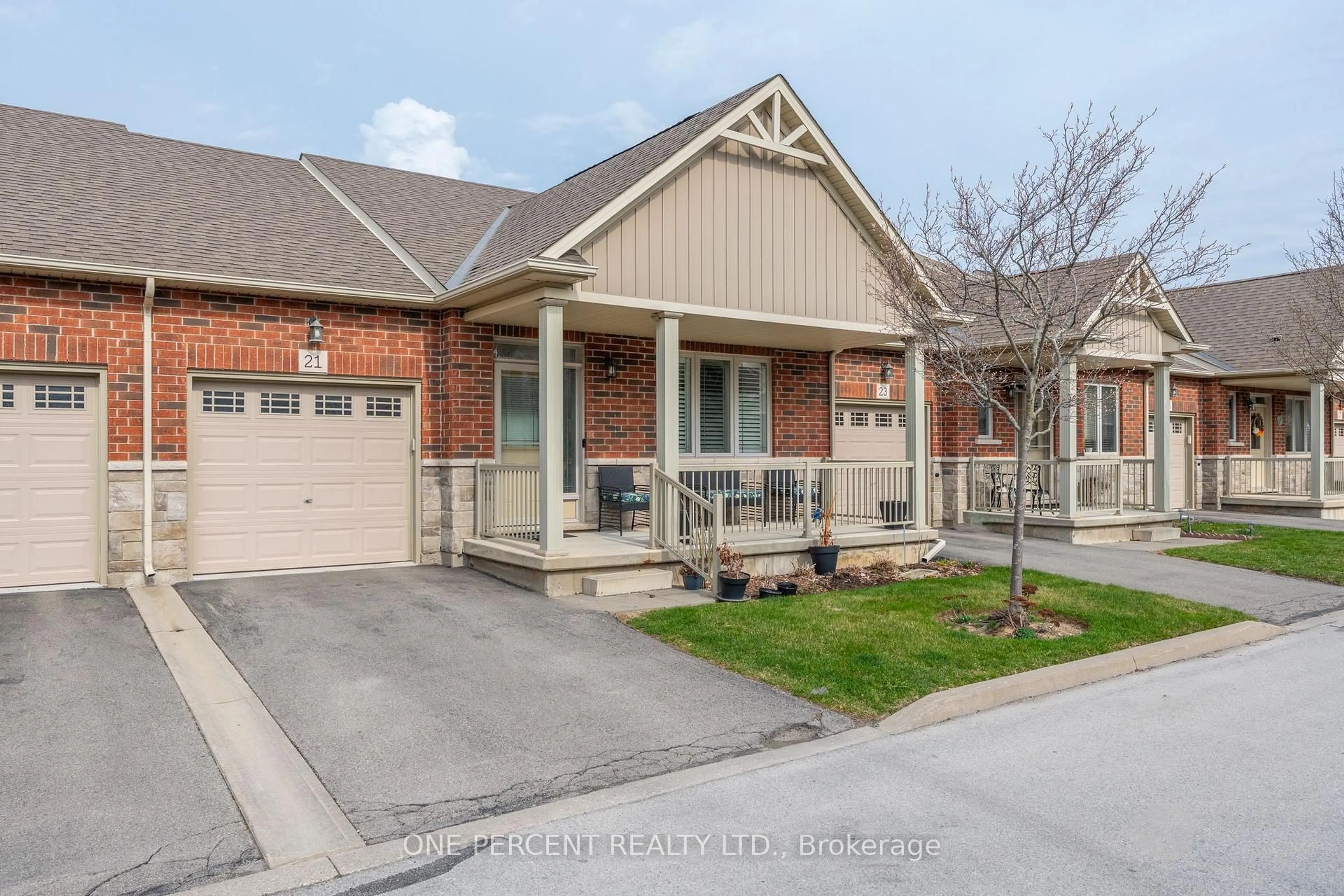Home with brick exterior material, street for 21 Stickland Lane #21, Hamilton Ontario L0R 1C0