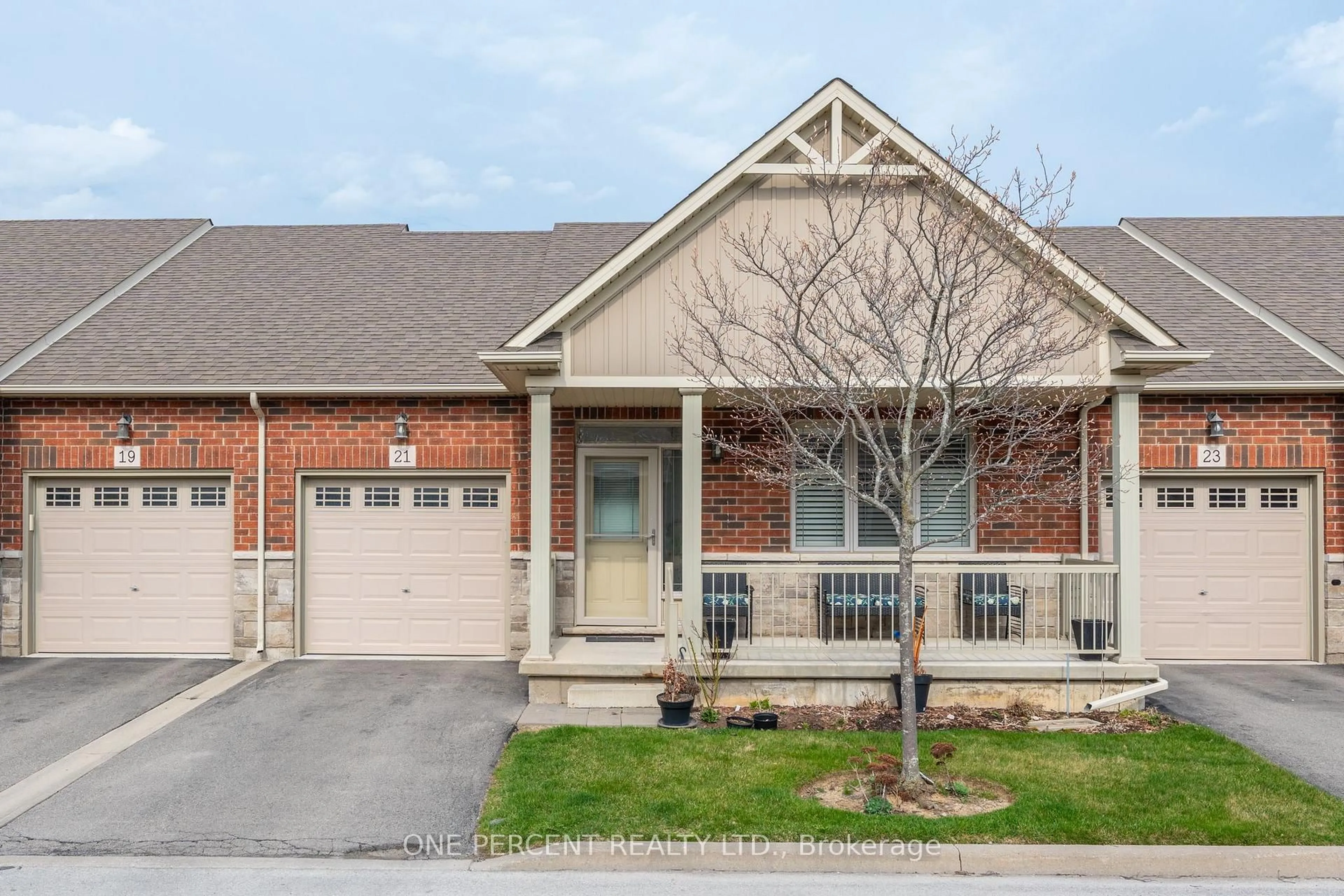 Home with brick exterior material, street for 21 Stickland Lane #21, Hamilton Ontario L0R 1C0