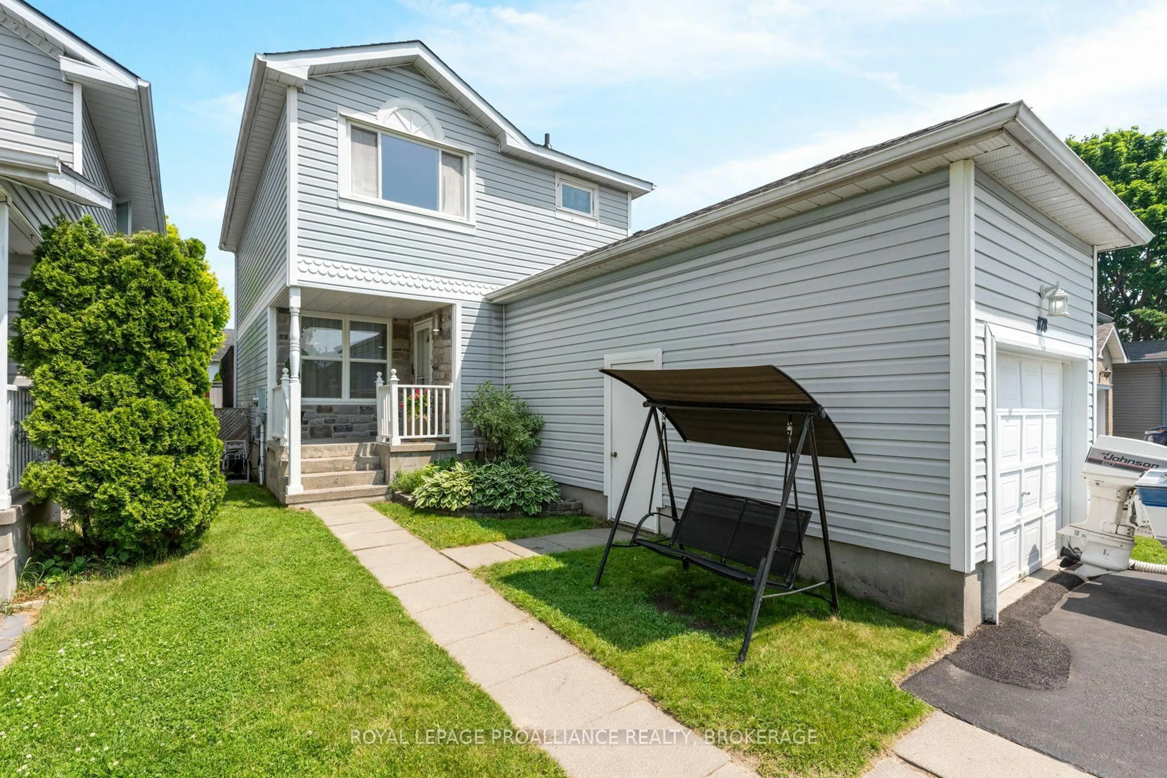 Home with vinyl exterior material, street for 878 Walker Crt, Kingston Ontario K7M 8L2