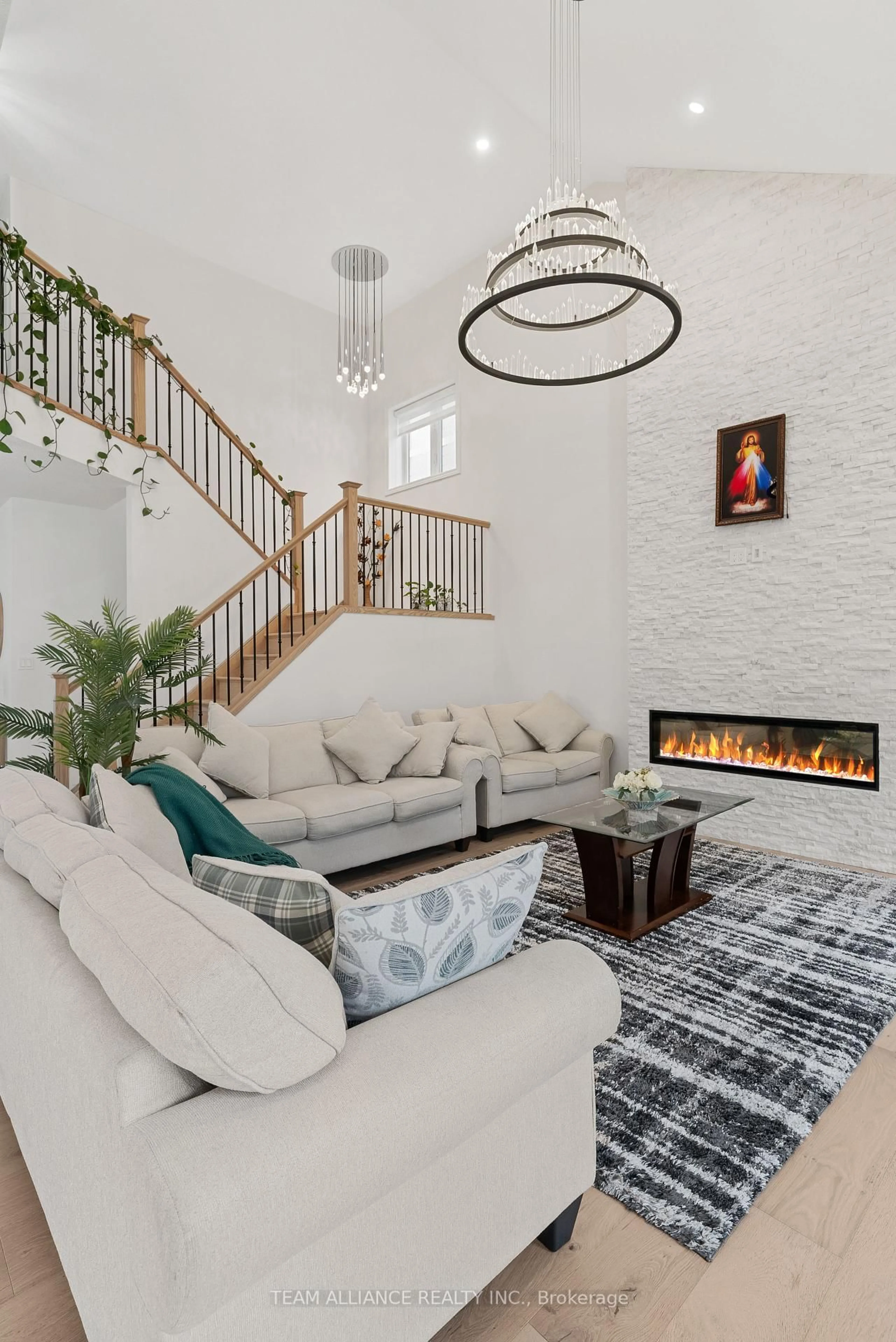 Living room with furniture, unknown for 1899 Boardwalk Way, London South Ontario N6K 0A5