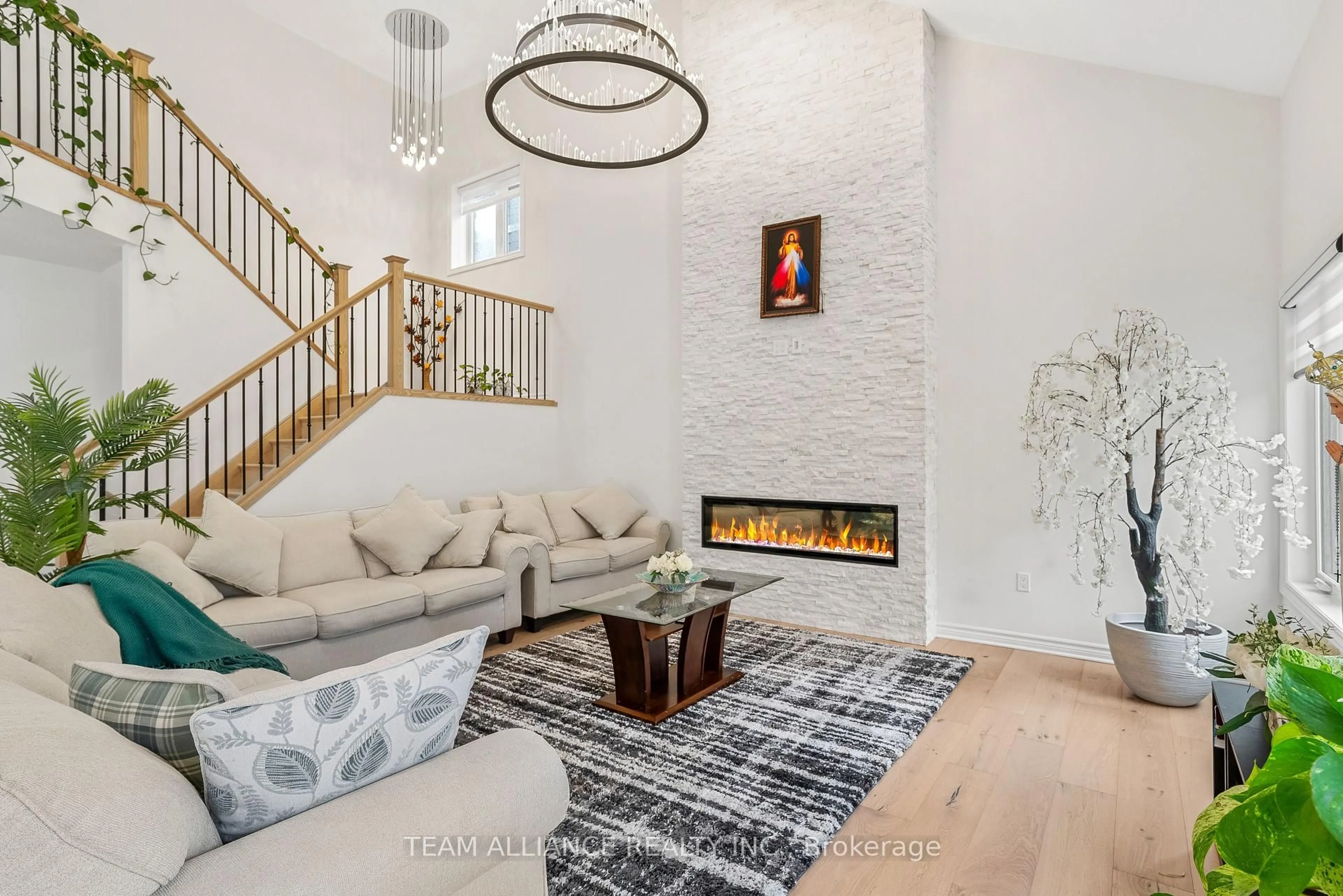 Living room with furniture, unknown for 1899 Boardwalk Way, London South Ontario N6K 0A5