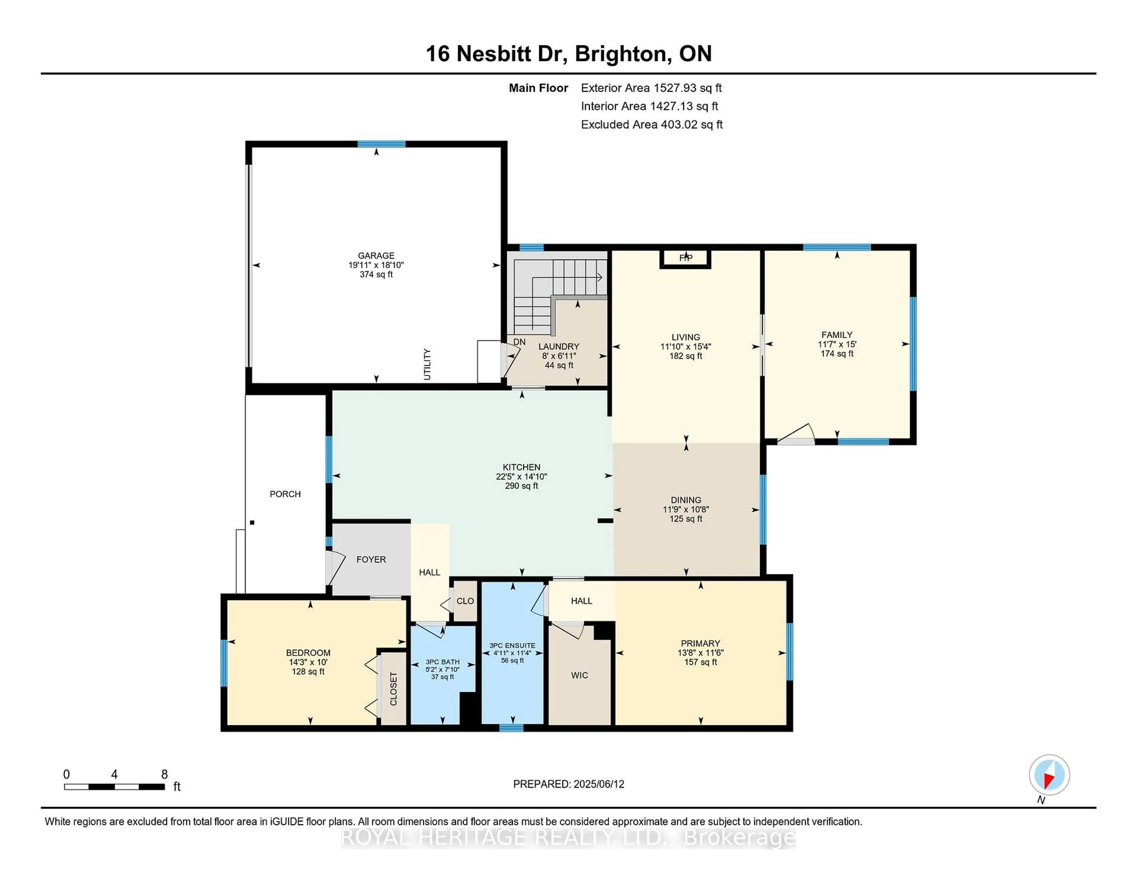 Floor plan for 16 Nesbitt Dr, Brighton Ontario K0K 1H0