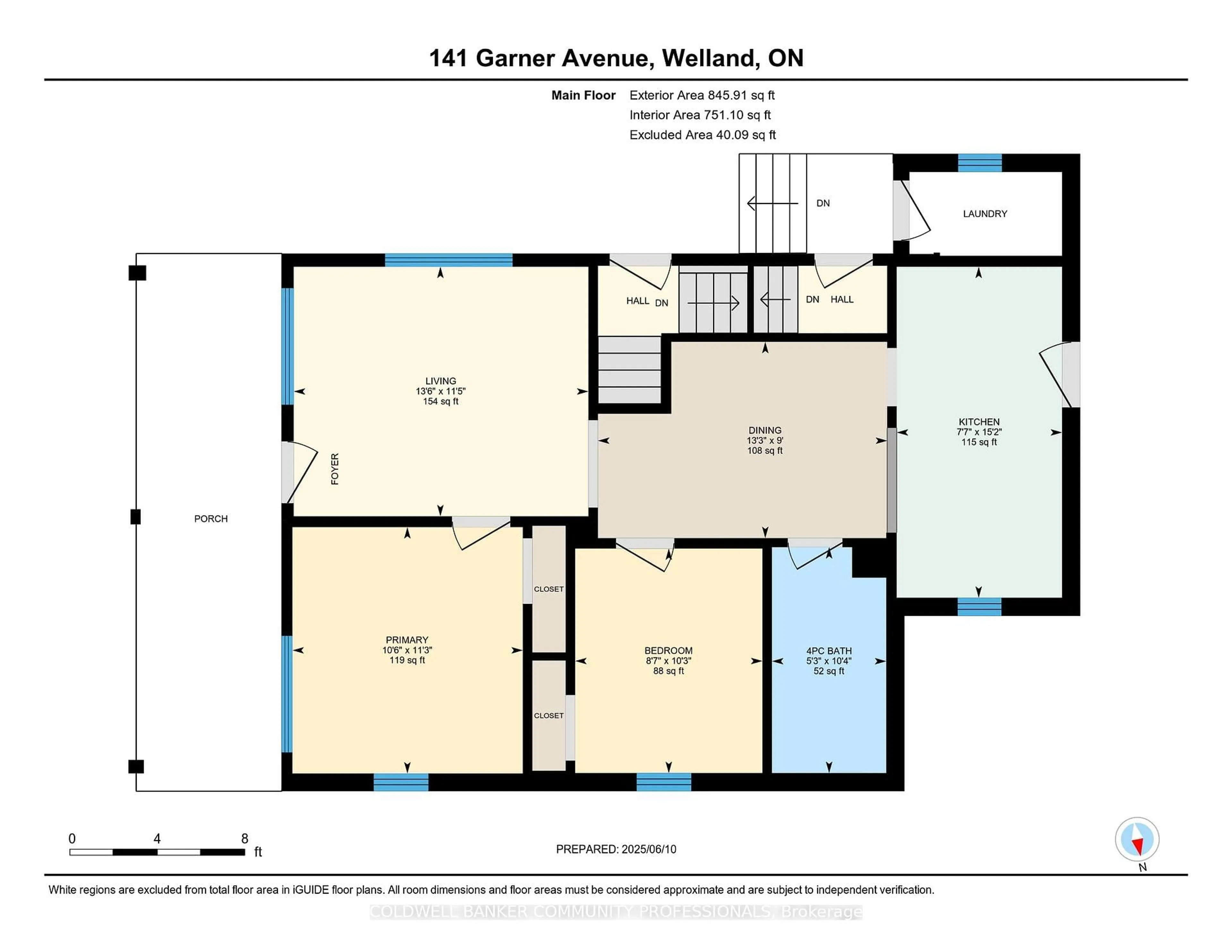 Floor plan for 141 Garner Ave, Welland Ontario L3B 2Y1