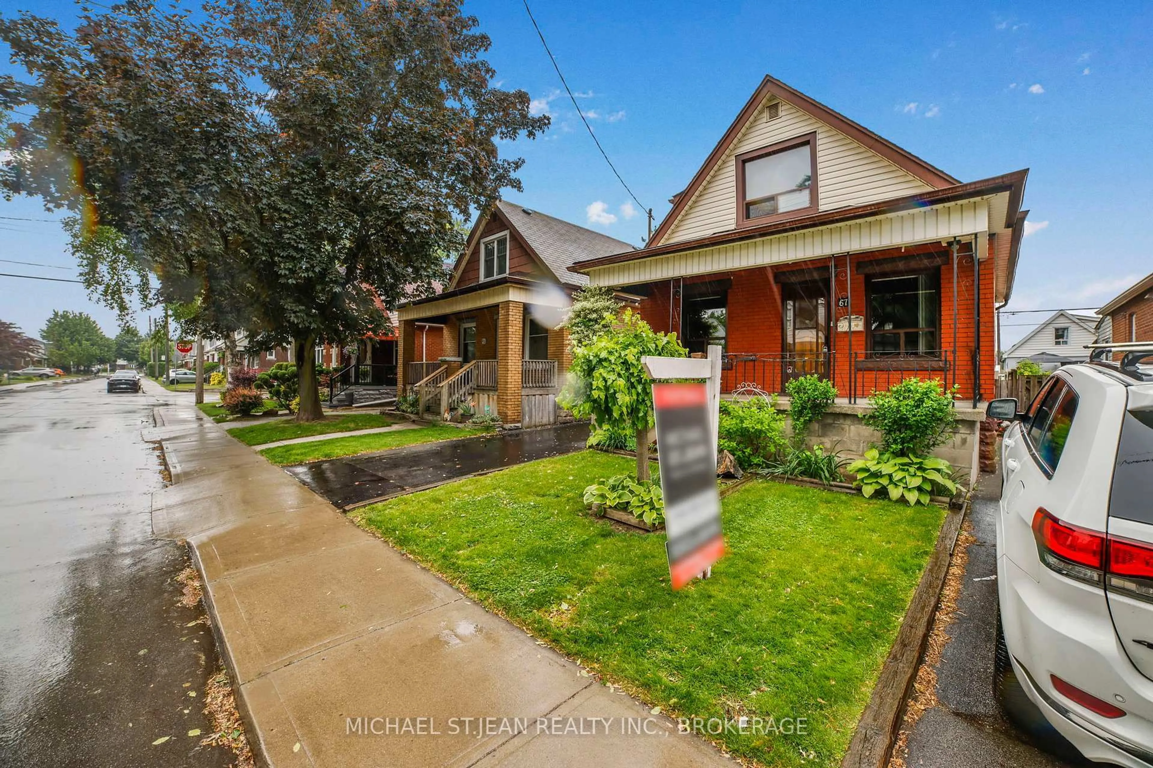Home with brick exterior material, street for 67 Cope St, Hamilton Ontario L8H 5B1