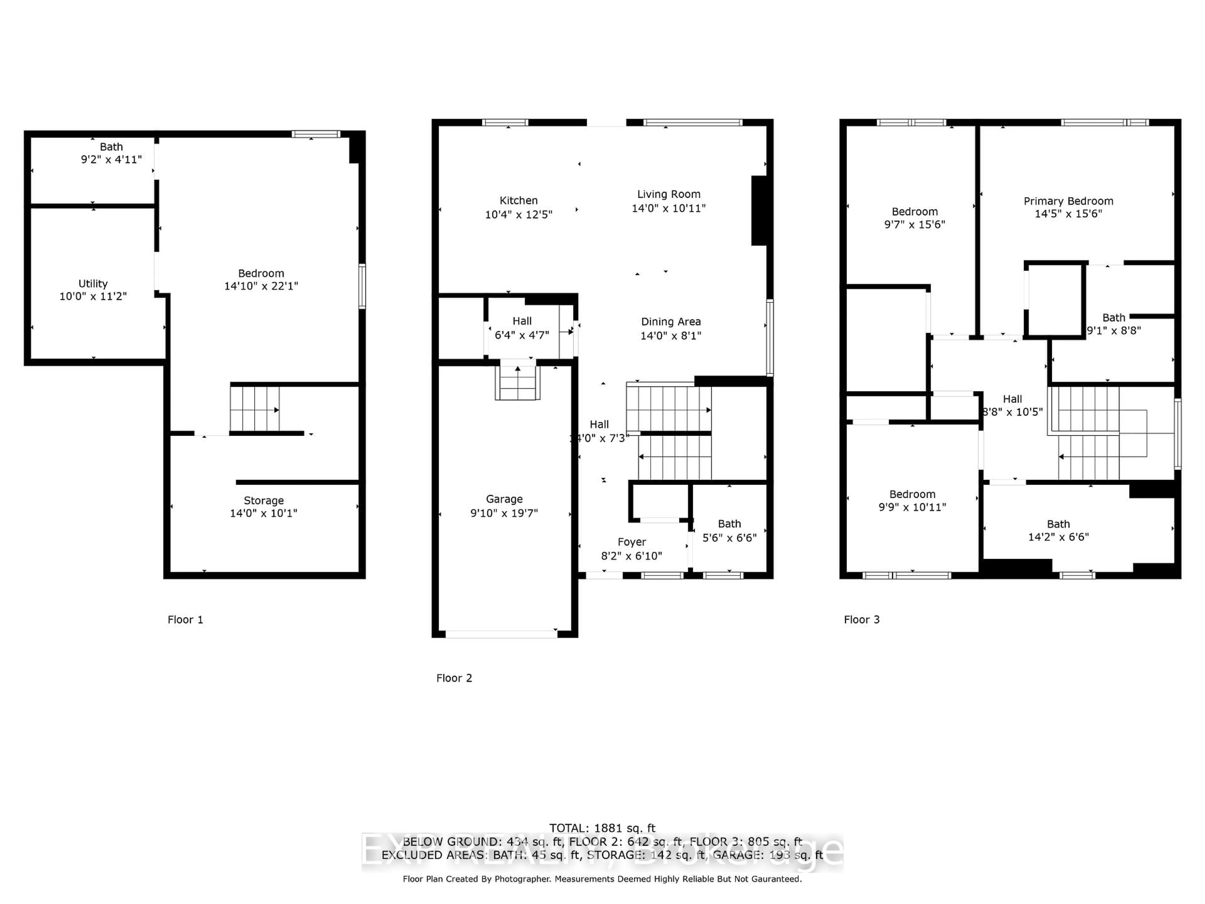Floor plan for 307 Canadensis Lane, Ottawa Ontario K2J 6X8