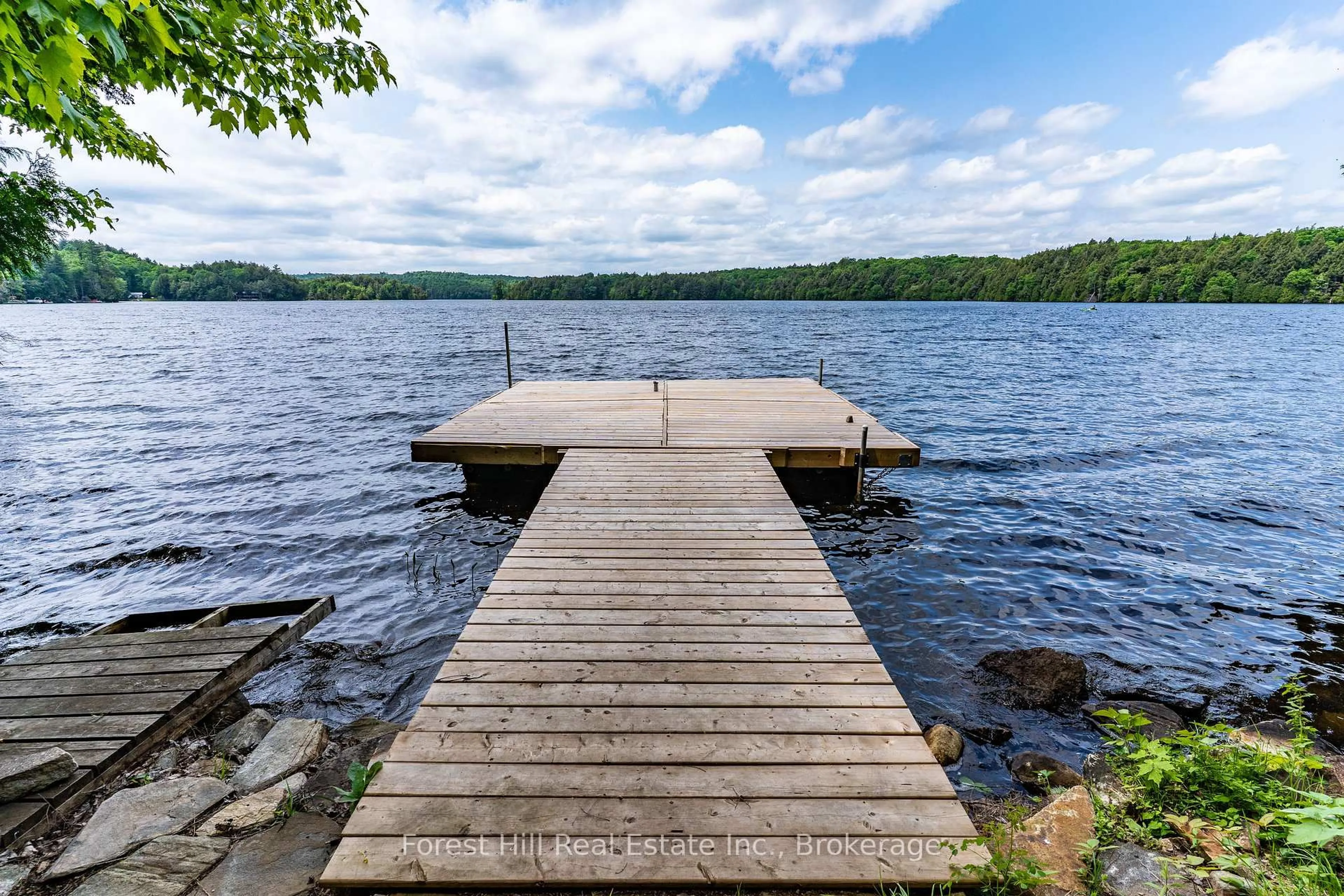 Patio, water/lake/river/ocean view for 1168 Inspiration Dr, Algonquin Highlands Ontario P0A 1E0
