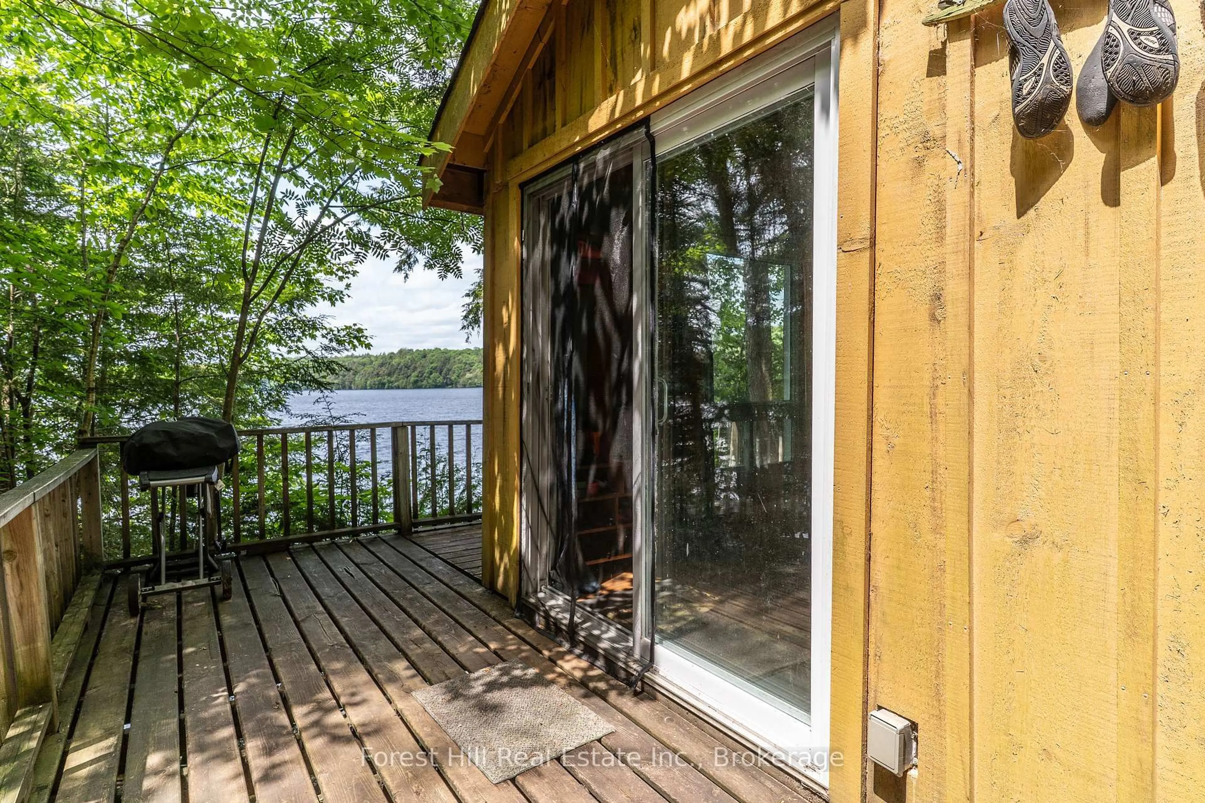 Patio, water/lake/river/ocean view for 1168 Inspiration Dr, Algonquin Highlands Ontario P0A 1E0