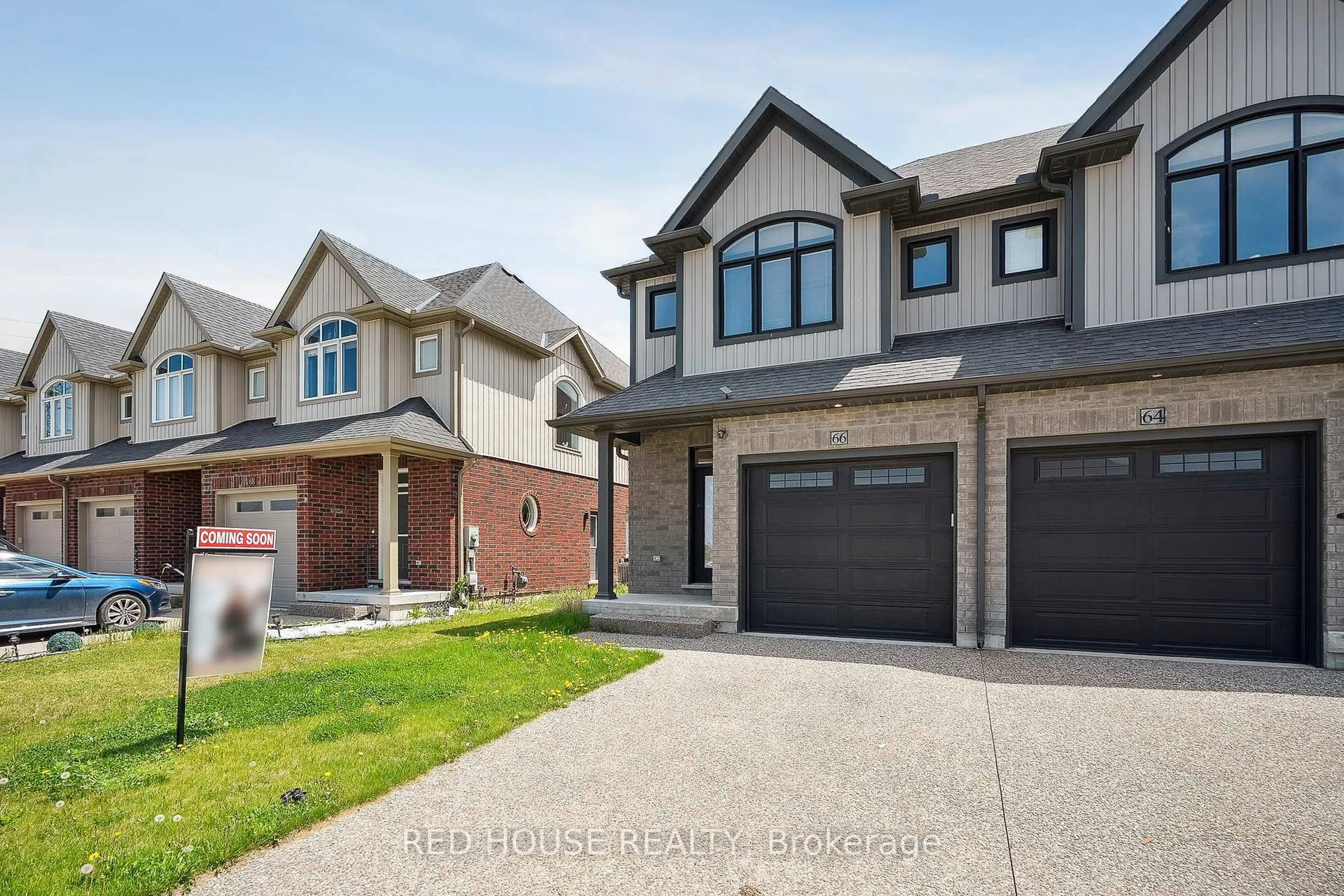 Home with brick exterior material, street for 66 Venture Way, Thorold Ontario L2V 0H6