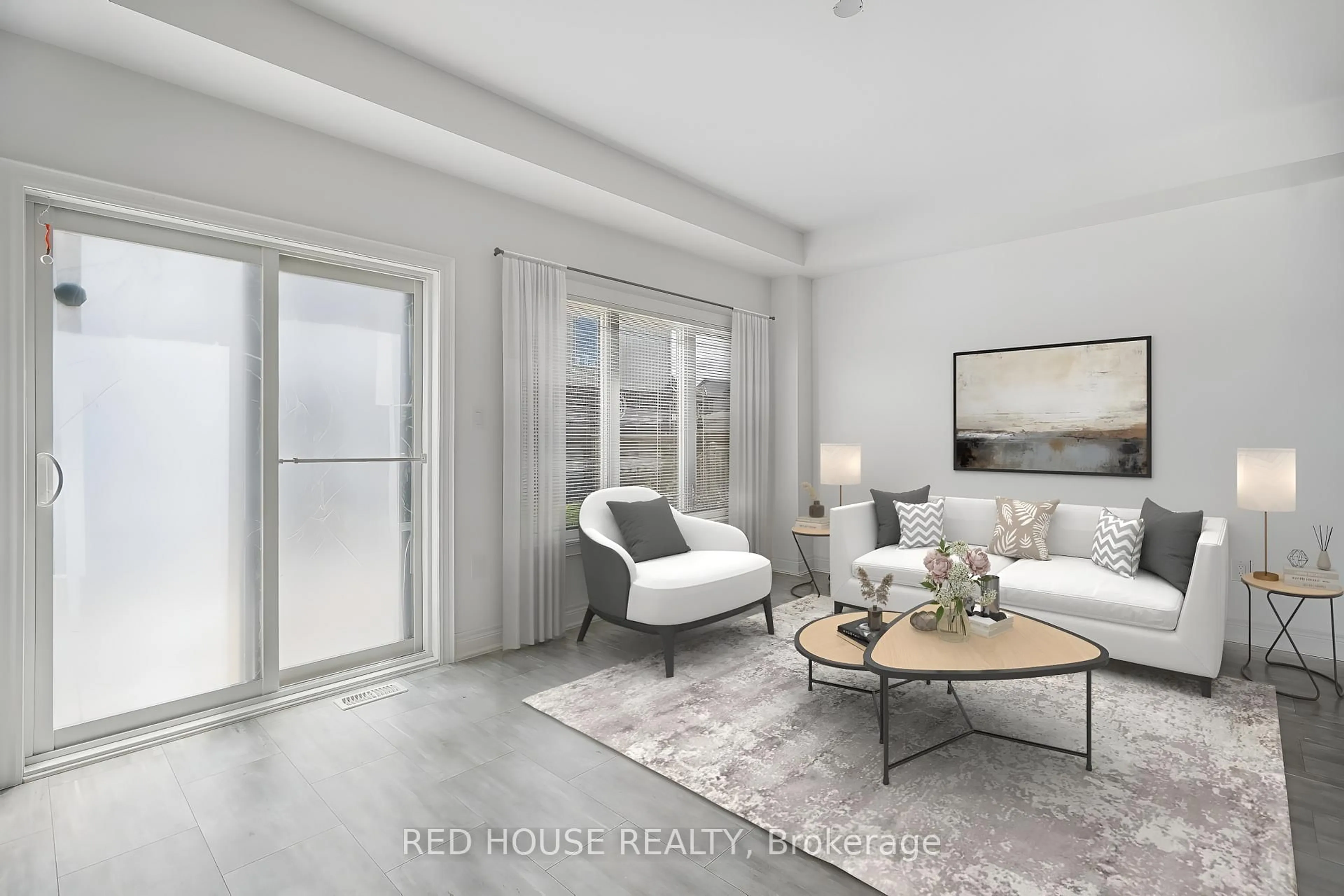 Living room with furniture, unknown for 66 Venture Way, Thorold Ontario L2V 0H6