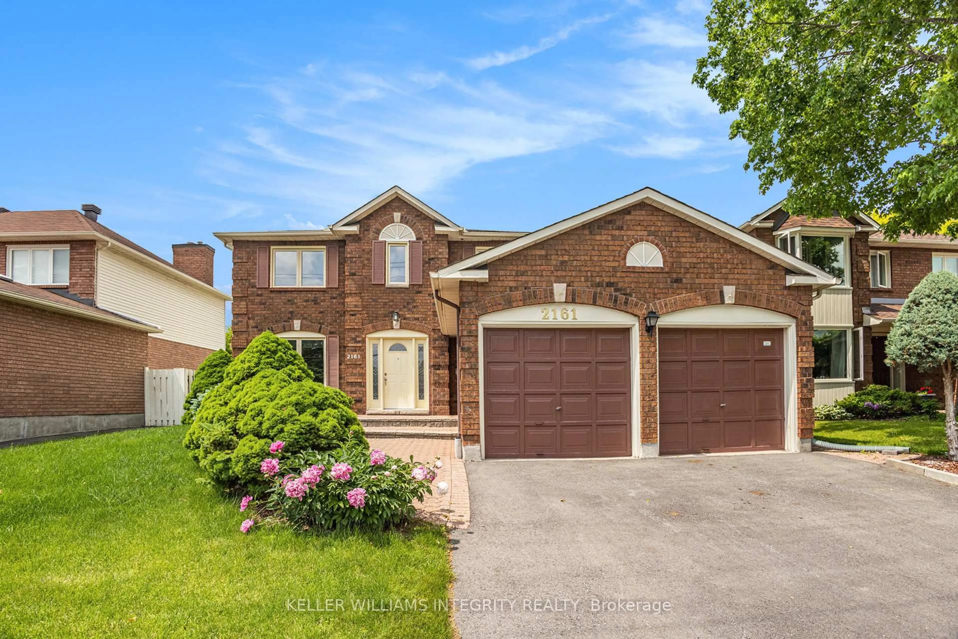Home with brick exterior material, street for 2161 Lenester Ave, Ottawa Ontario K2A 4A9