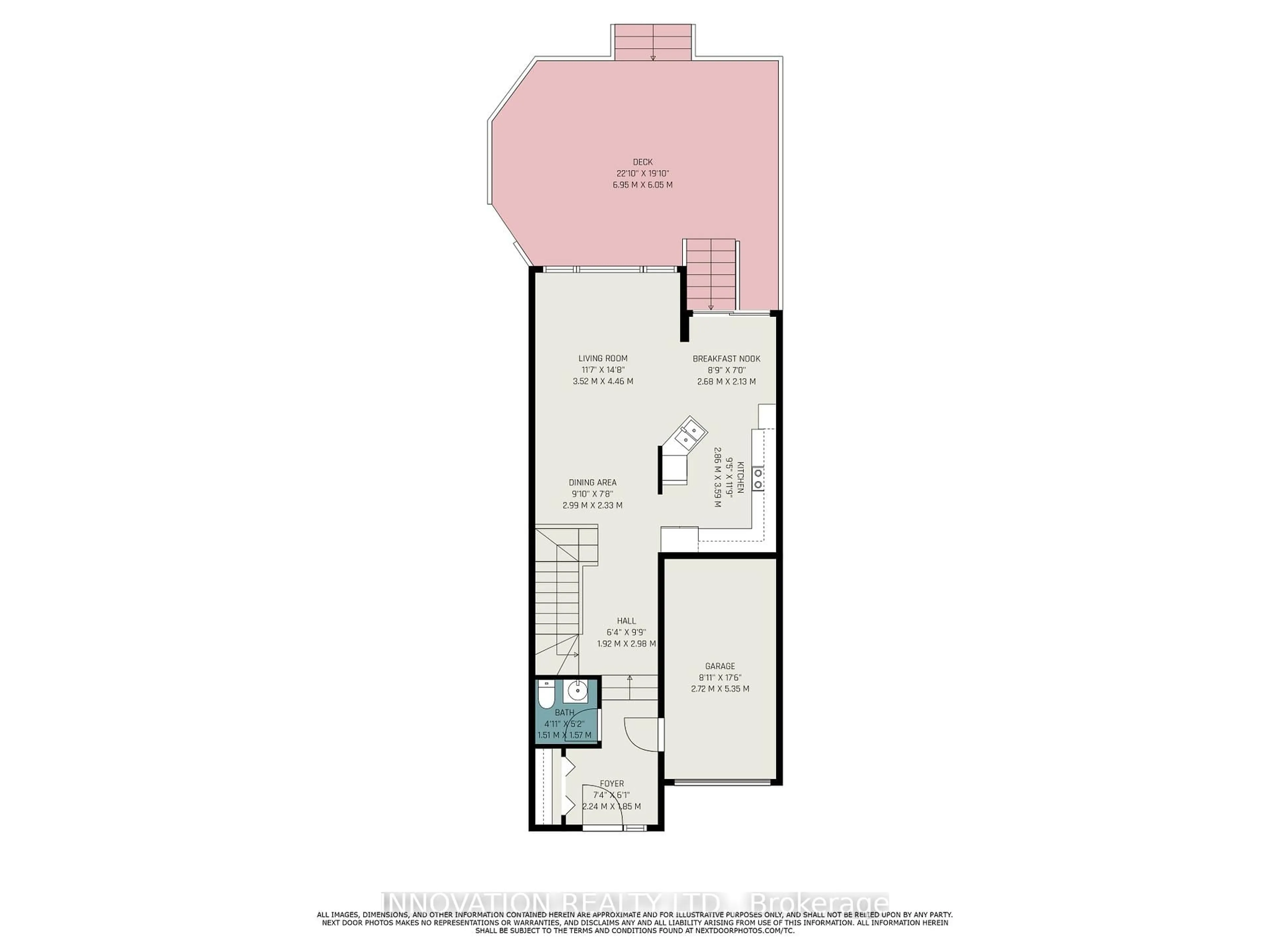 Floor plan for 441 Claridge Dr, Ottawa Ontario K2J 5J2